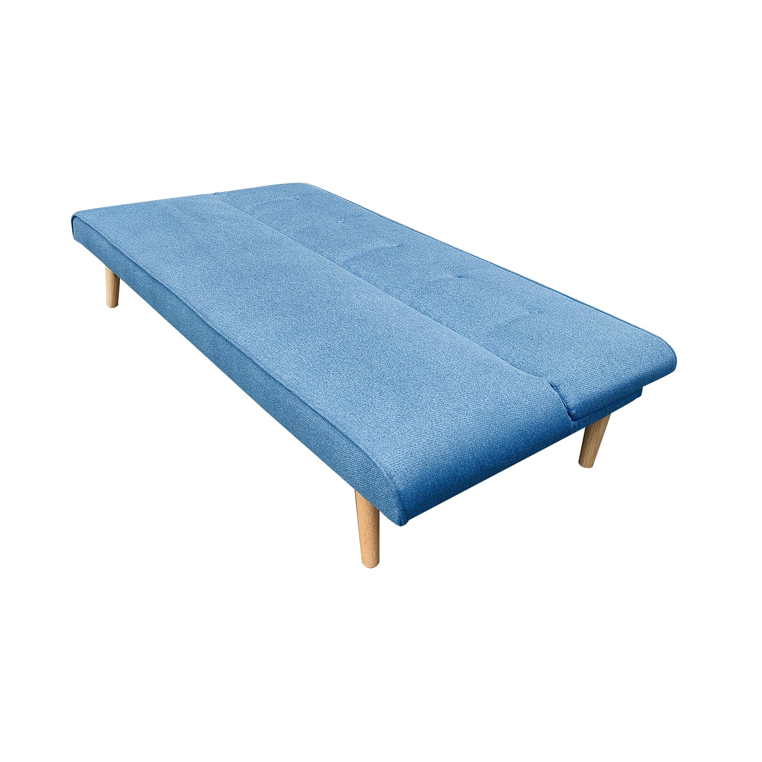 Sofá Cama Gabi Microfribra Azul