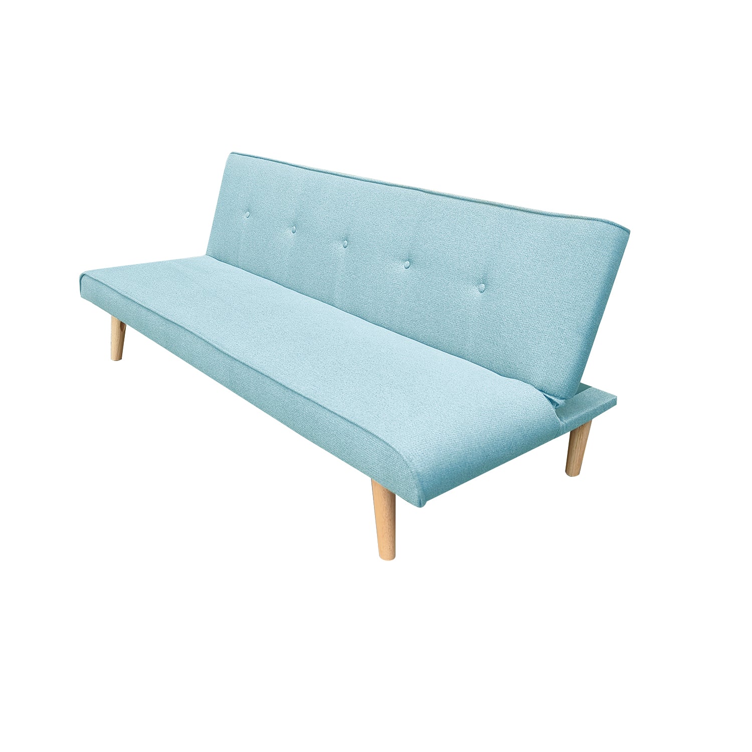 Sofá Cama Gabi Microfribra Turquesa