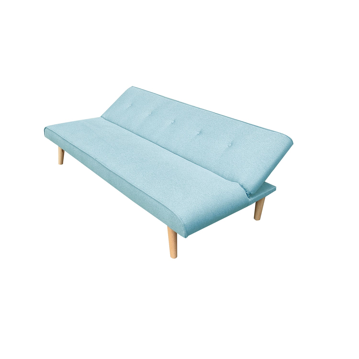 Sofá Cama Gabi Microfribra Turquesa