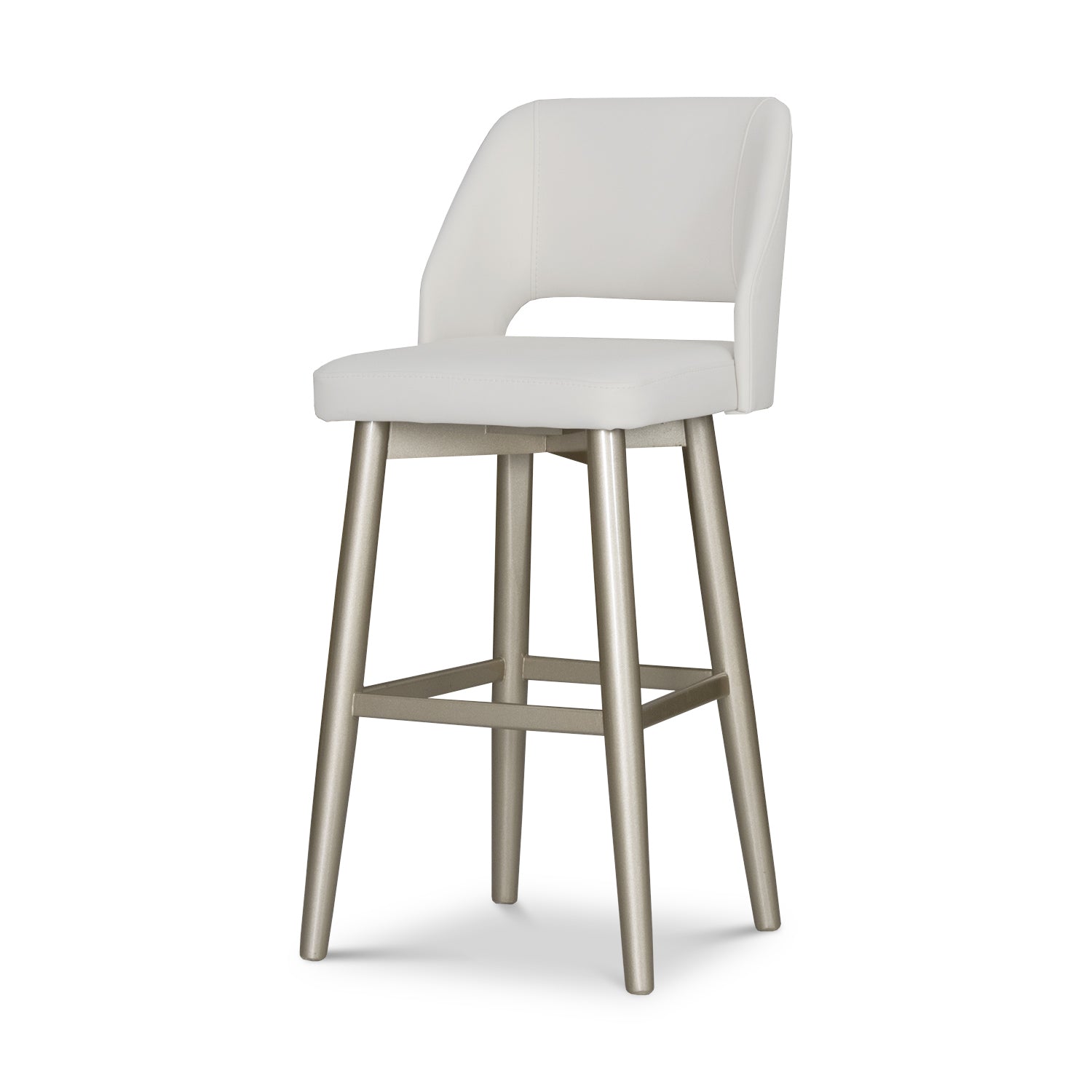 Silla Para Barra Camille Eurolino Blanco, Champaña