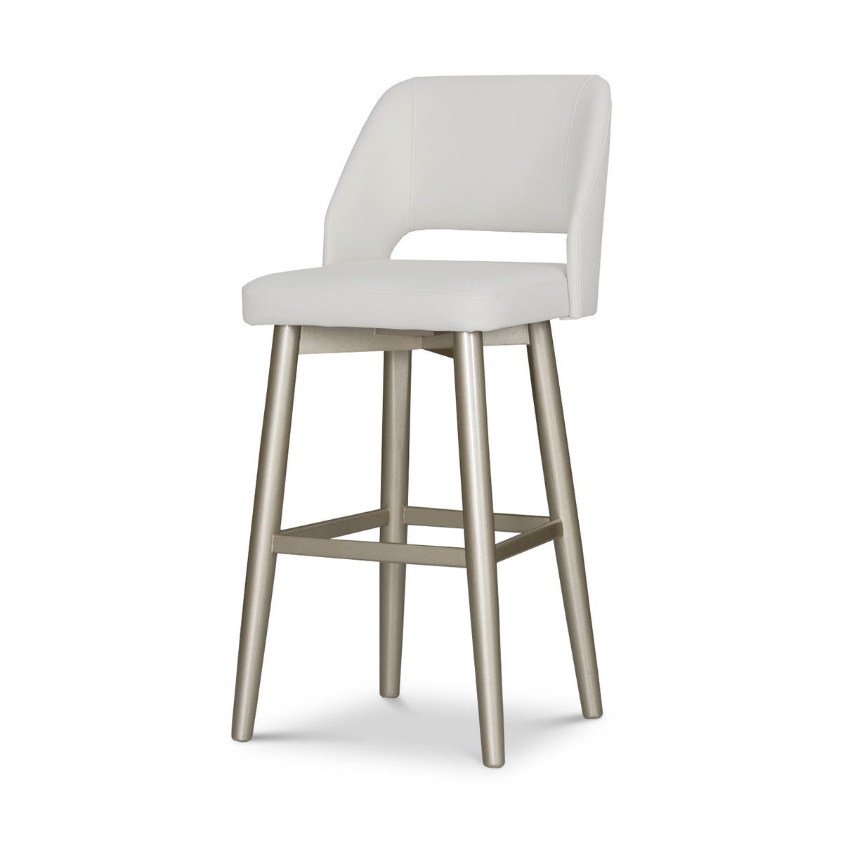 Silla Para Barra Camille Eurolino Blanco, Champaña