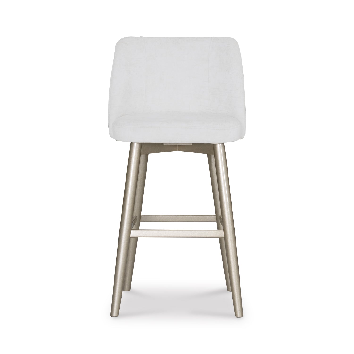Silla Para Barra Atlanta Eurolino Blanco, Champaña