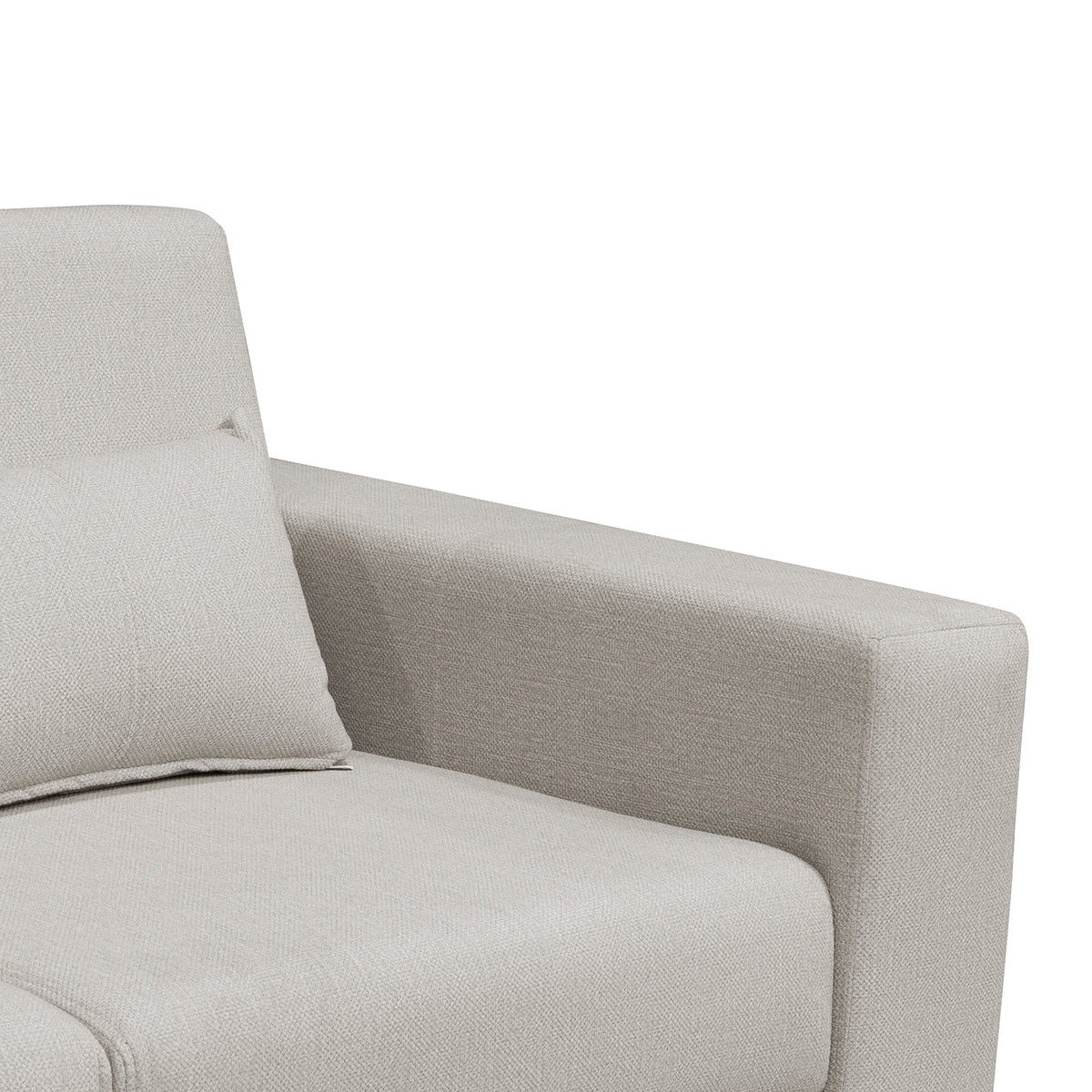 Sofá Cama Viena Lino Verona Beige, Natural 160