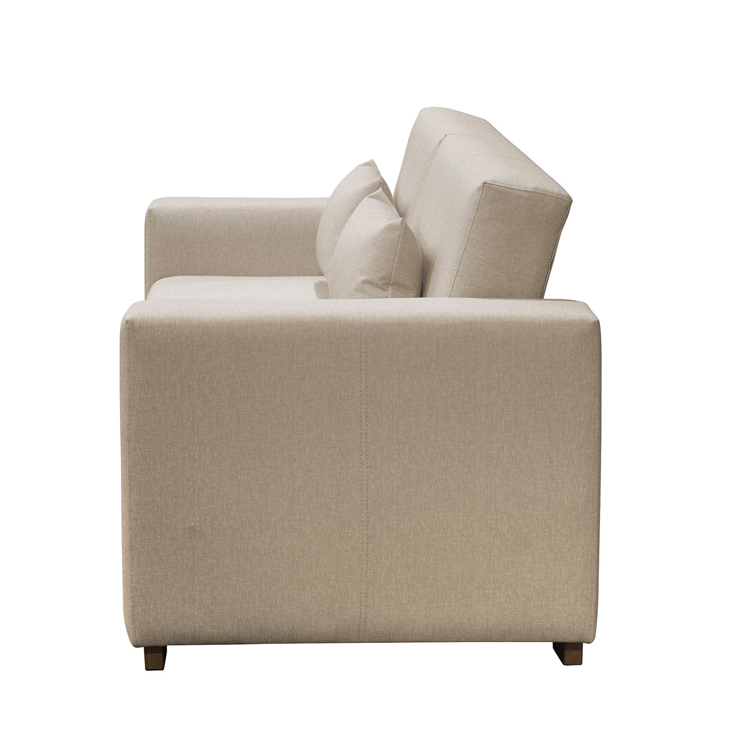 Sofá Cama Viena Eurolino Marbella Marfil, Natural 140