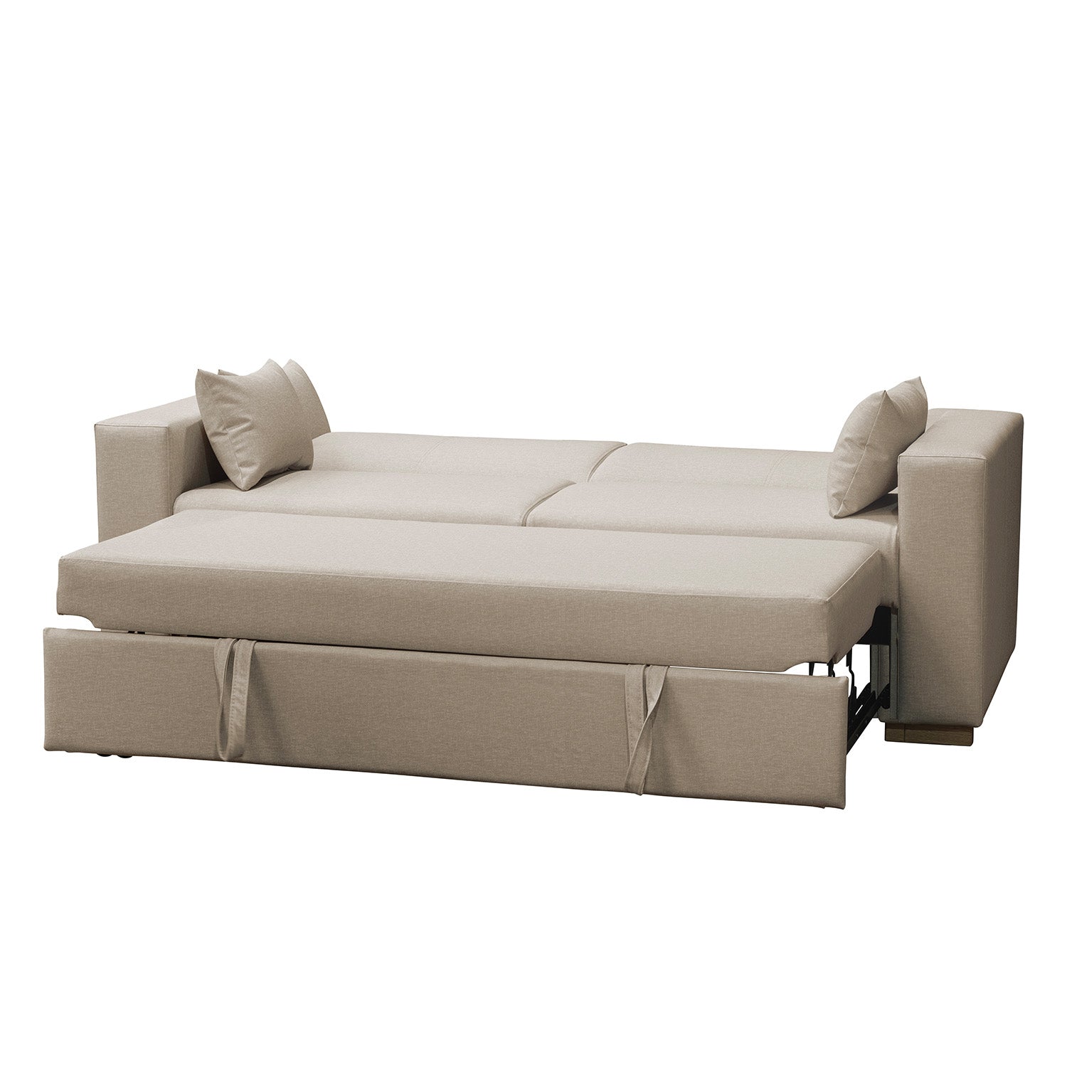 Sofá Cama Viena Eurolino Marbella Marfil, Natural 160