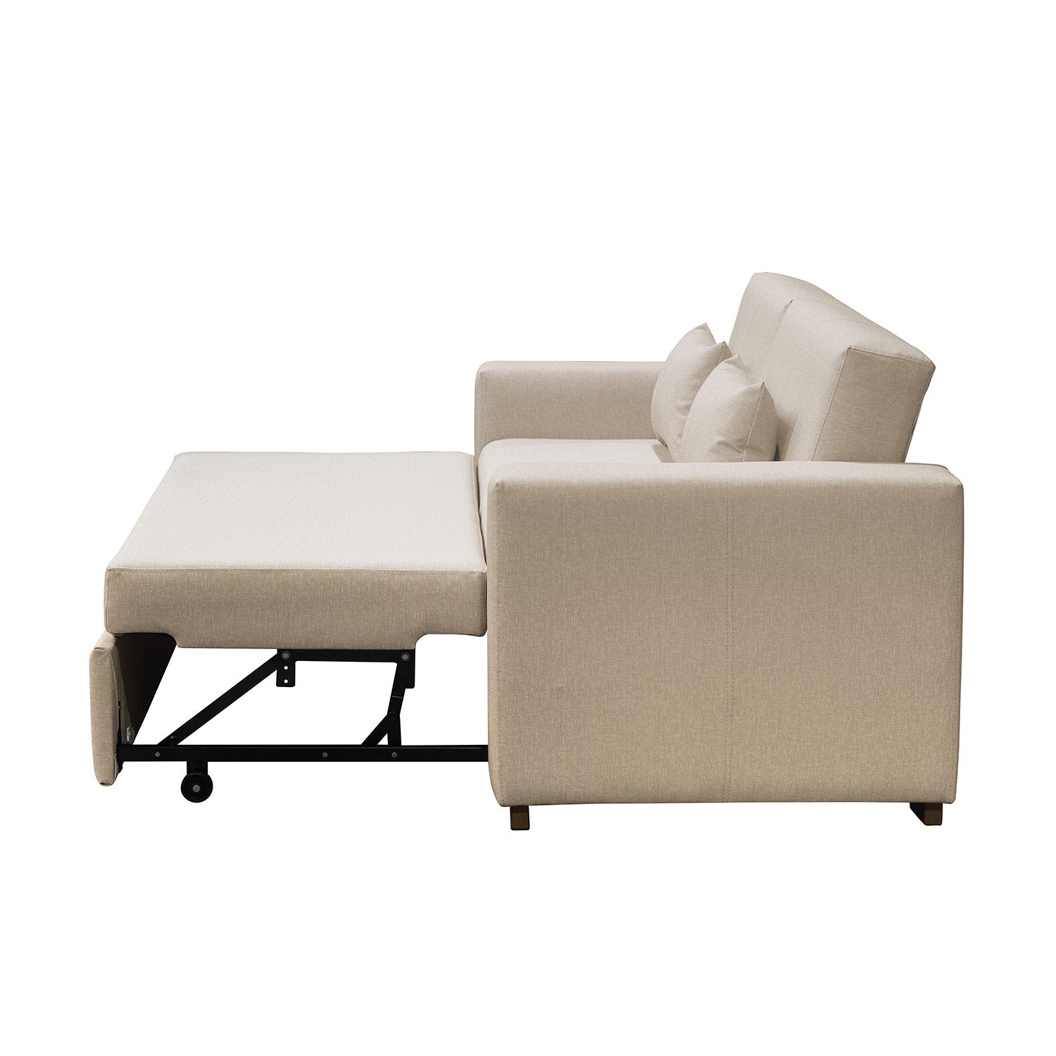 Sofá Cama Viena Eurolino Marbella Marfil, Natural 160