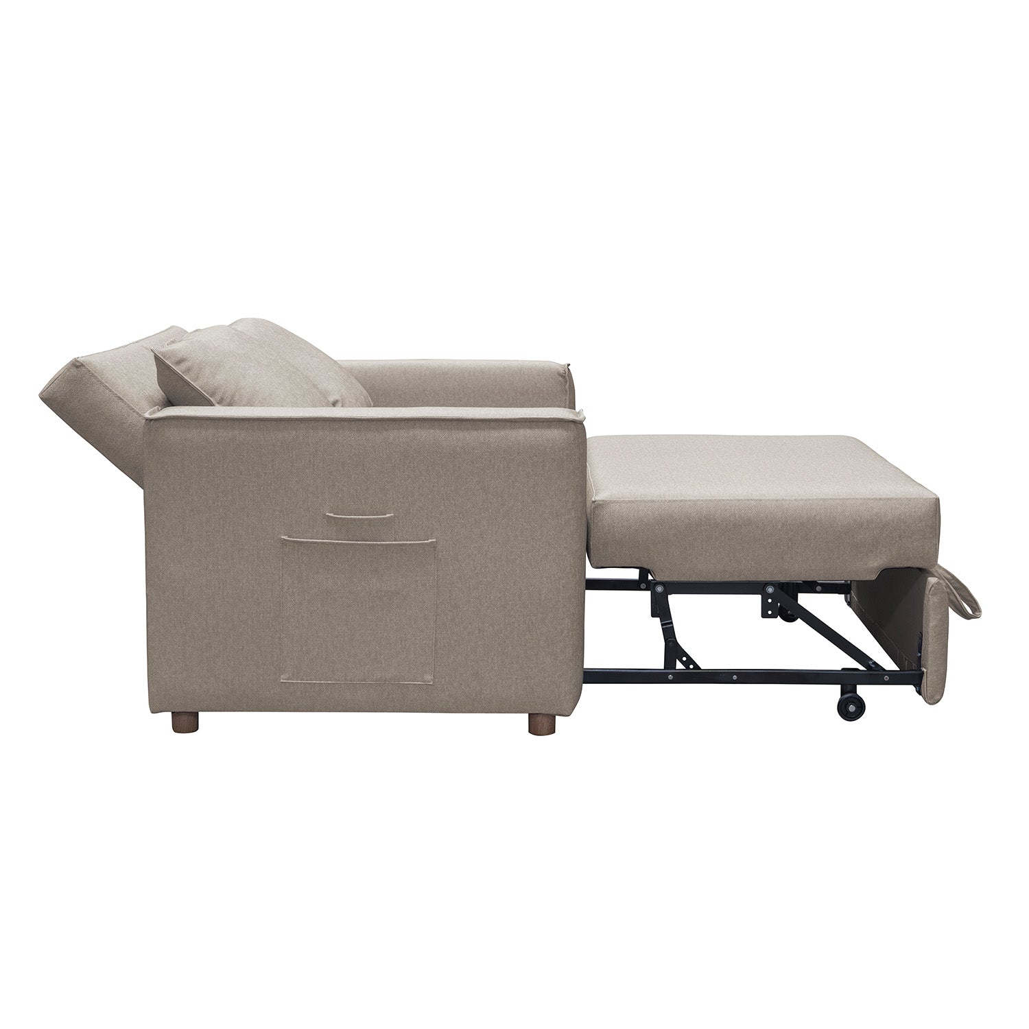 Sofá Cama Celta Eurolino Vitore Trigo, Natural 110