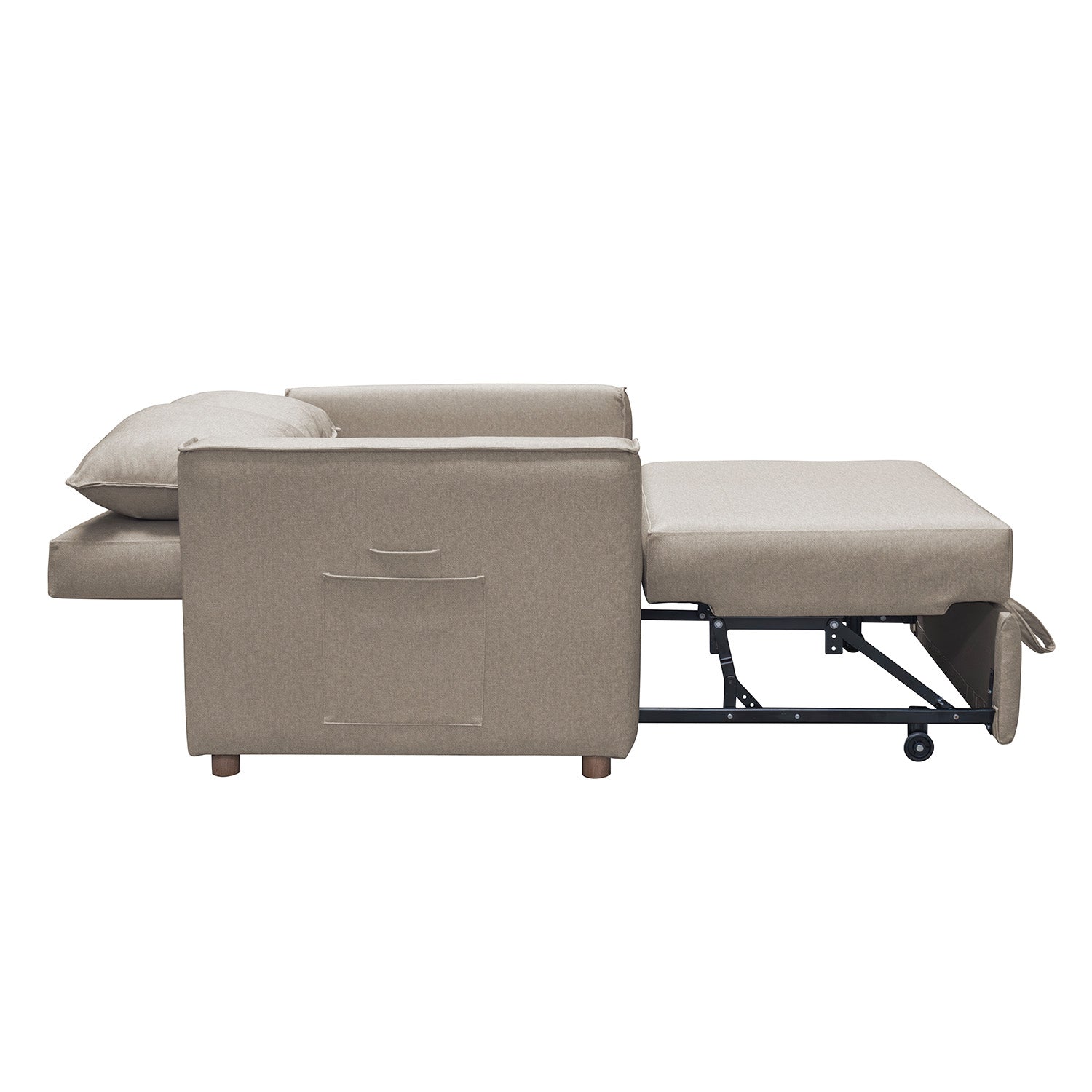 Sofá Cama Celta Eurolino Vitore Trigo, Natural 110