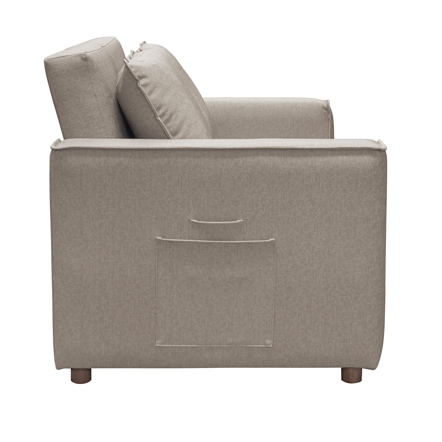 Sofá Cama Celta Eurolino Vitore Trigo, Natural 110