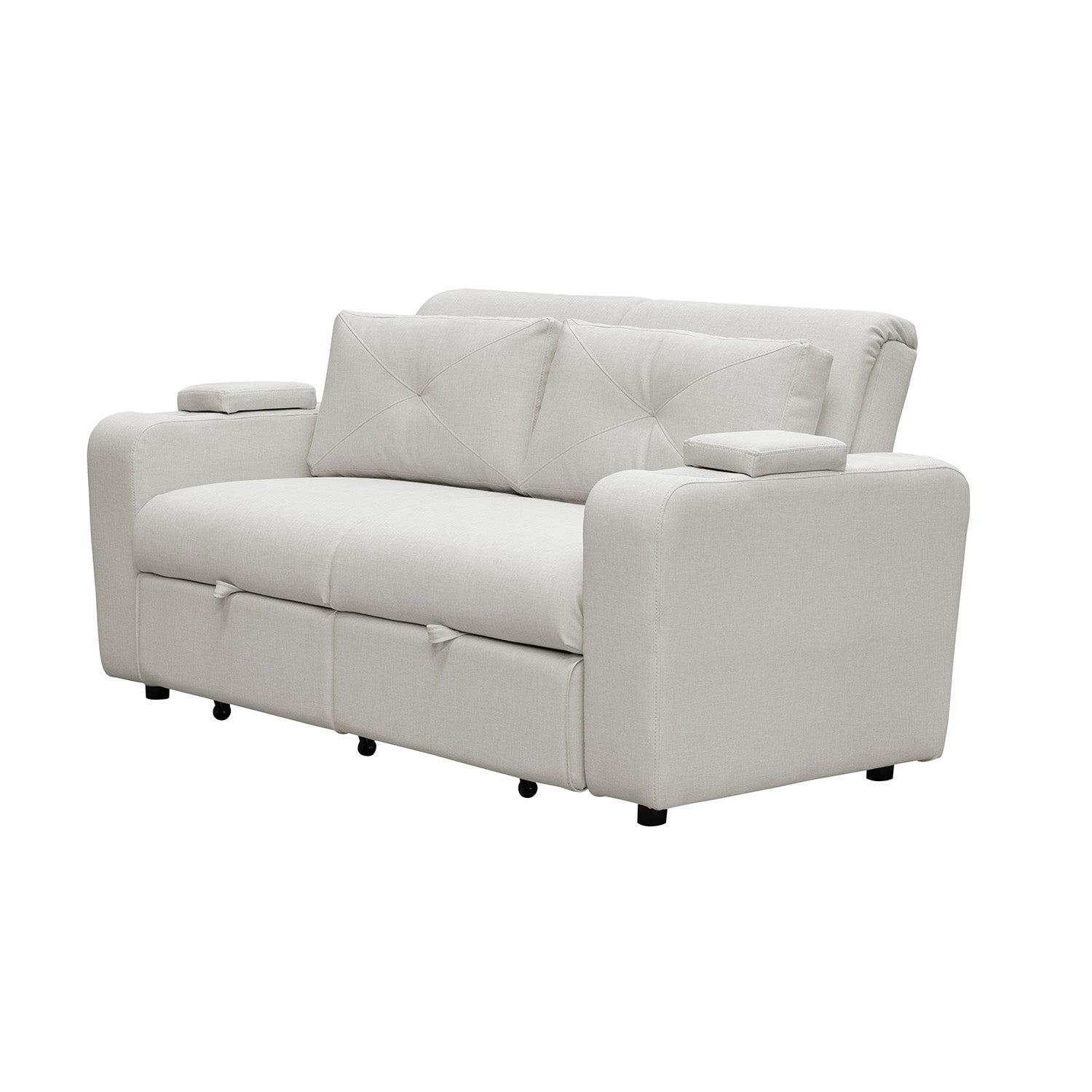 Sofá Cama Boston Eurolino Blanco Puro