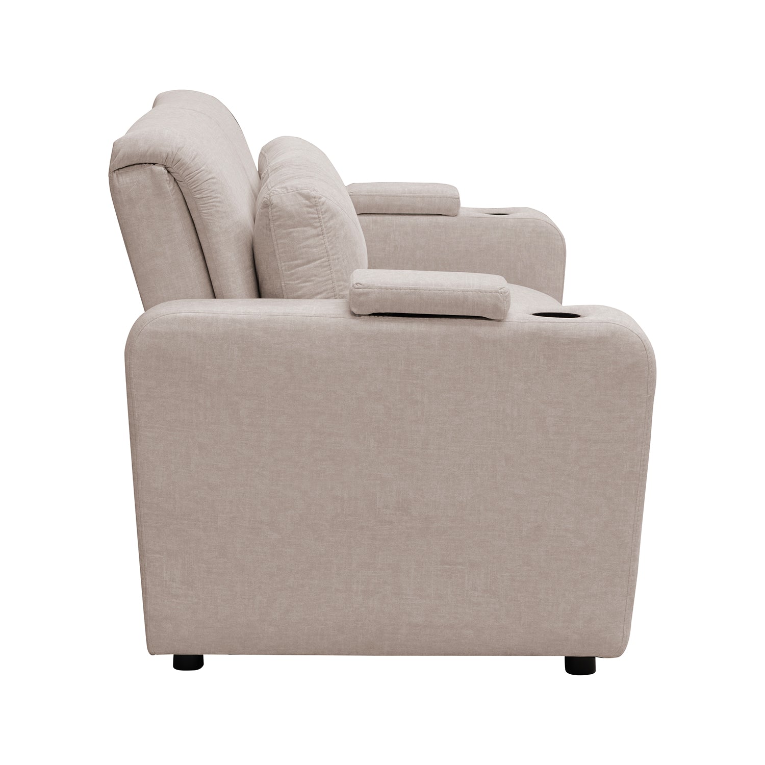 Sofá Cama Boston Velvet Idilio Beige