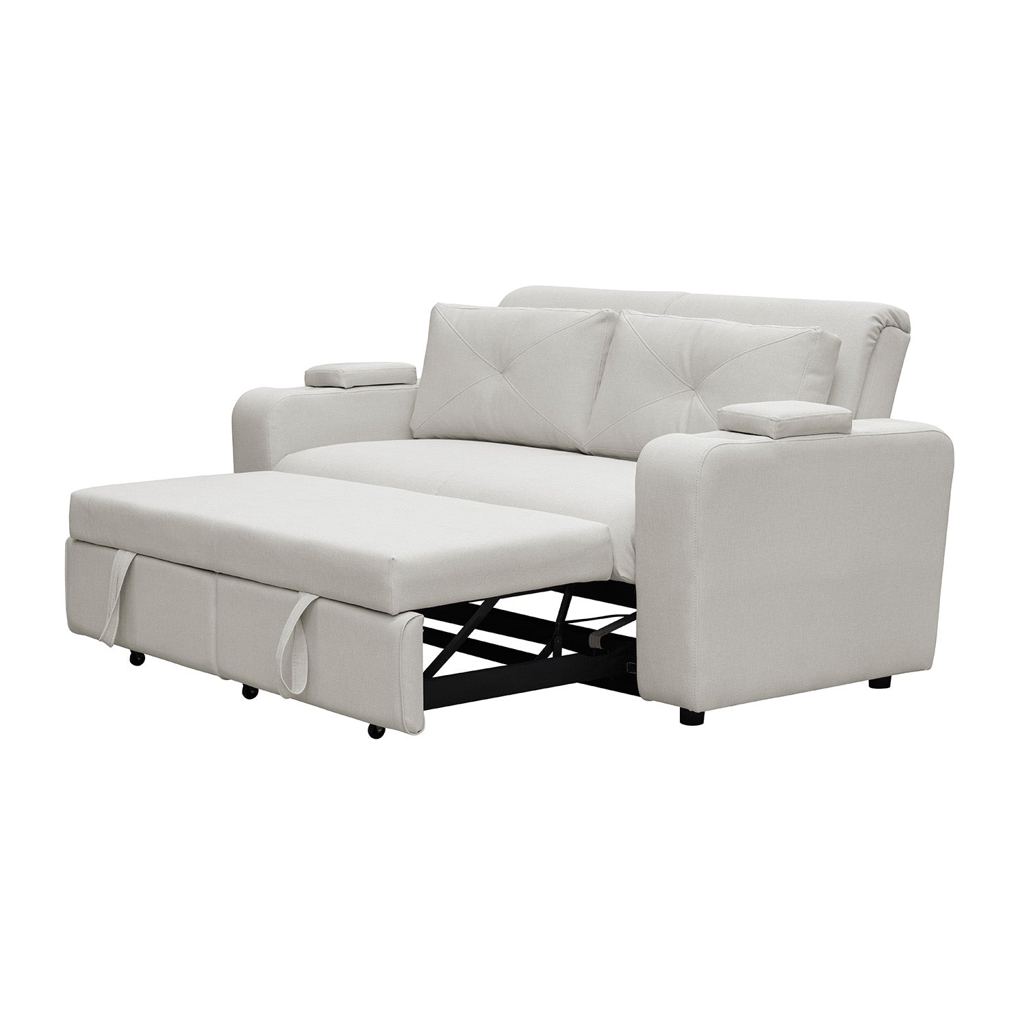 Sofá Cama Boston Eurolino Blanco Puro