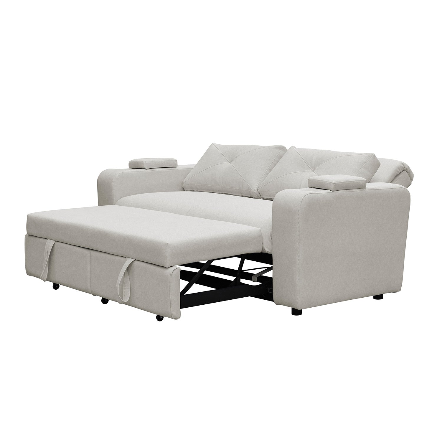 Sofá Cama Boston Eurolino Blanco Puro