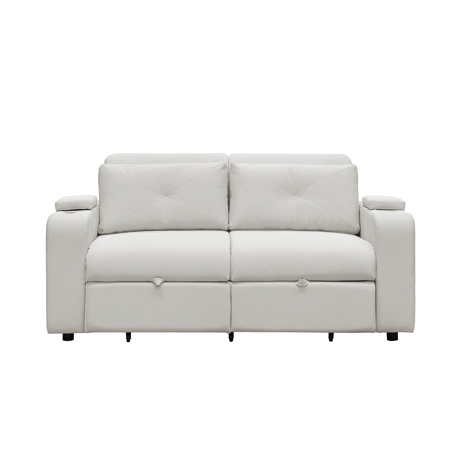 Sofá Cama Boston Eurolino Blanco Puro