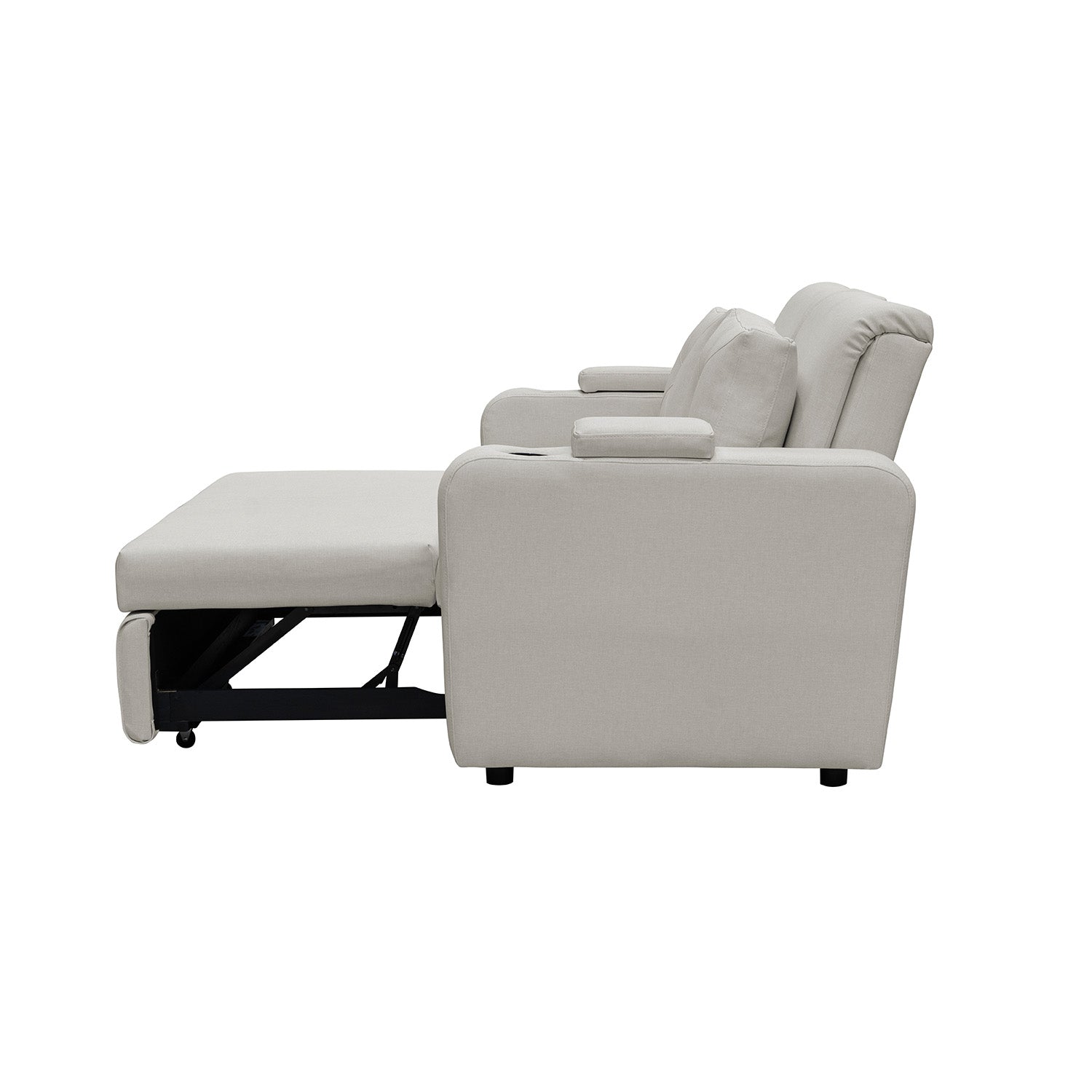 Sofá Cama Boston Eurolino Blanco Puro