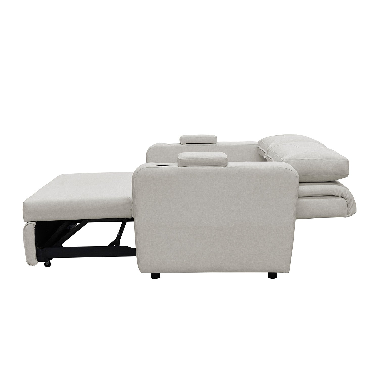 Sofá Cama Boston Eurolino Blanco Puro