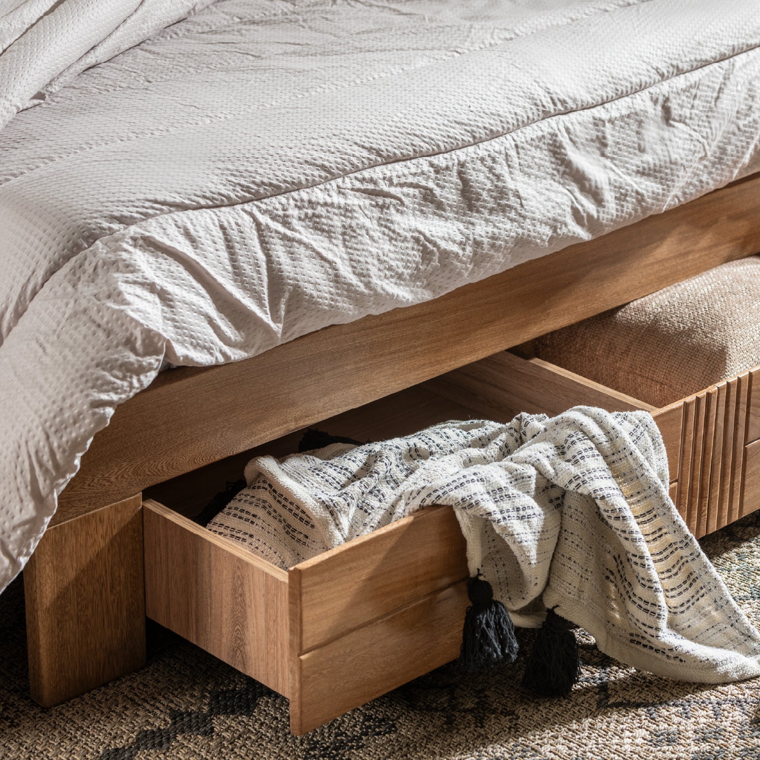 Cama Queen Ibiza Natural