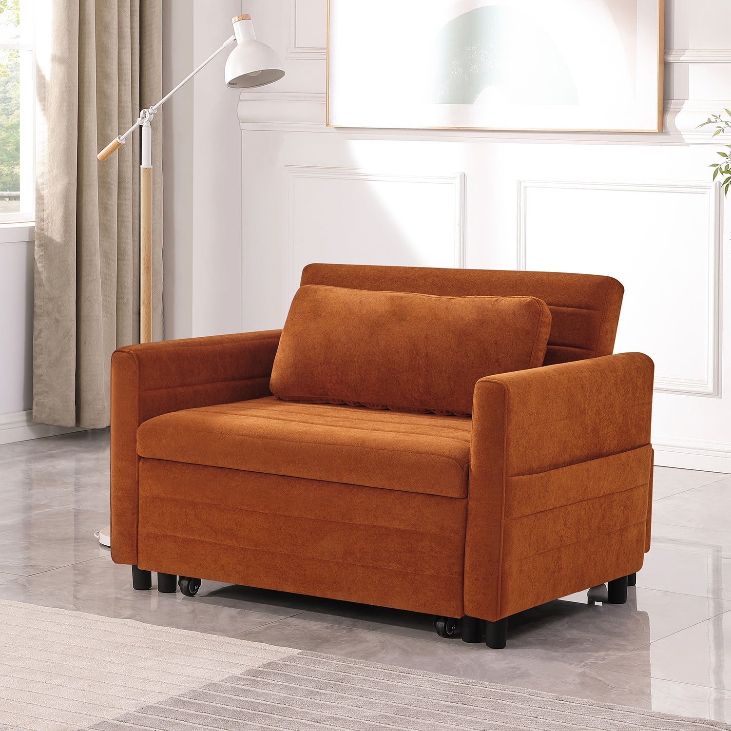 Sofa Cama Bruno Lino Terra