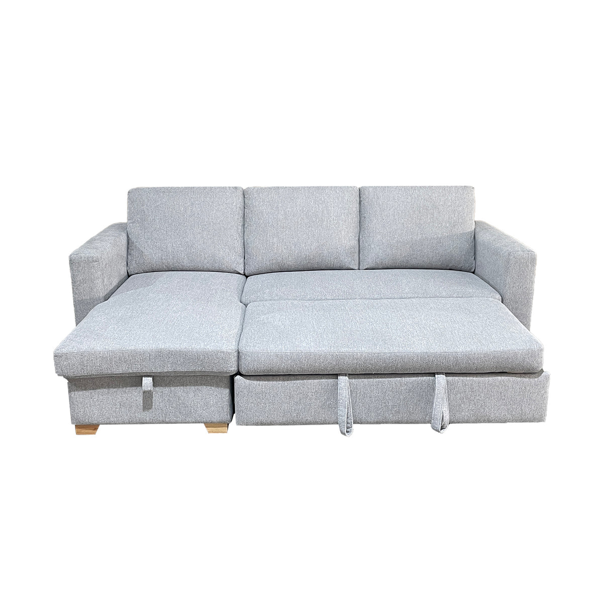 Sala Cama Omma Microfibra Plata