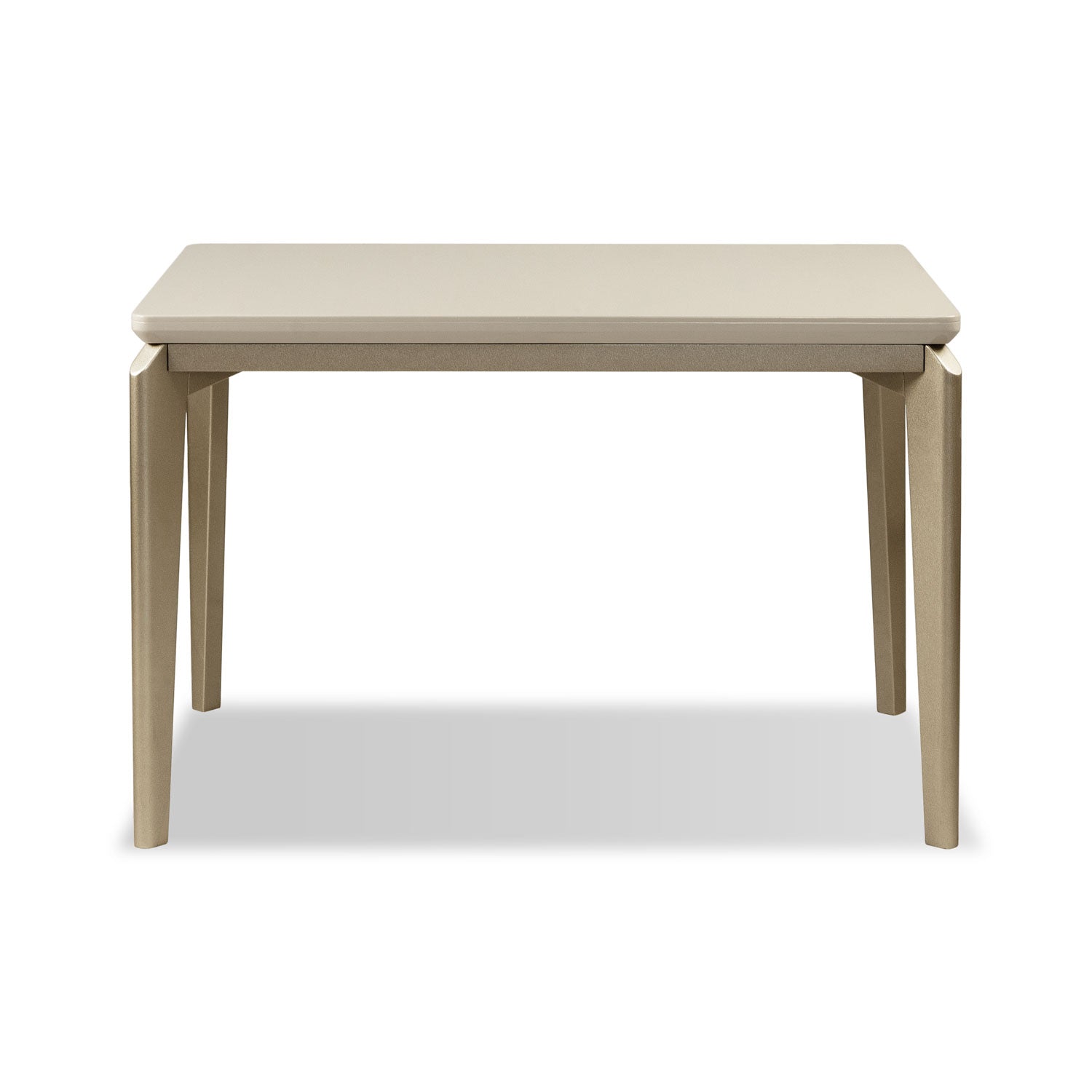 Comedor 4 Puestos Bonn Velvet Idilio Beige, Champaña