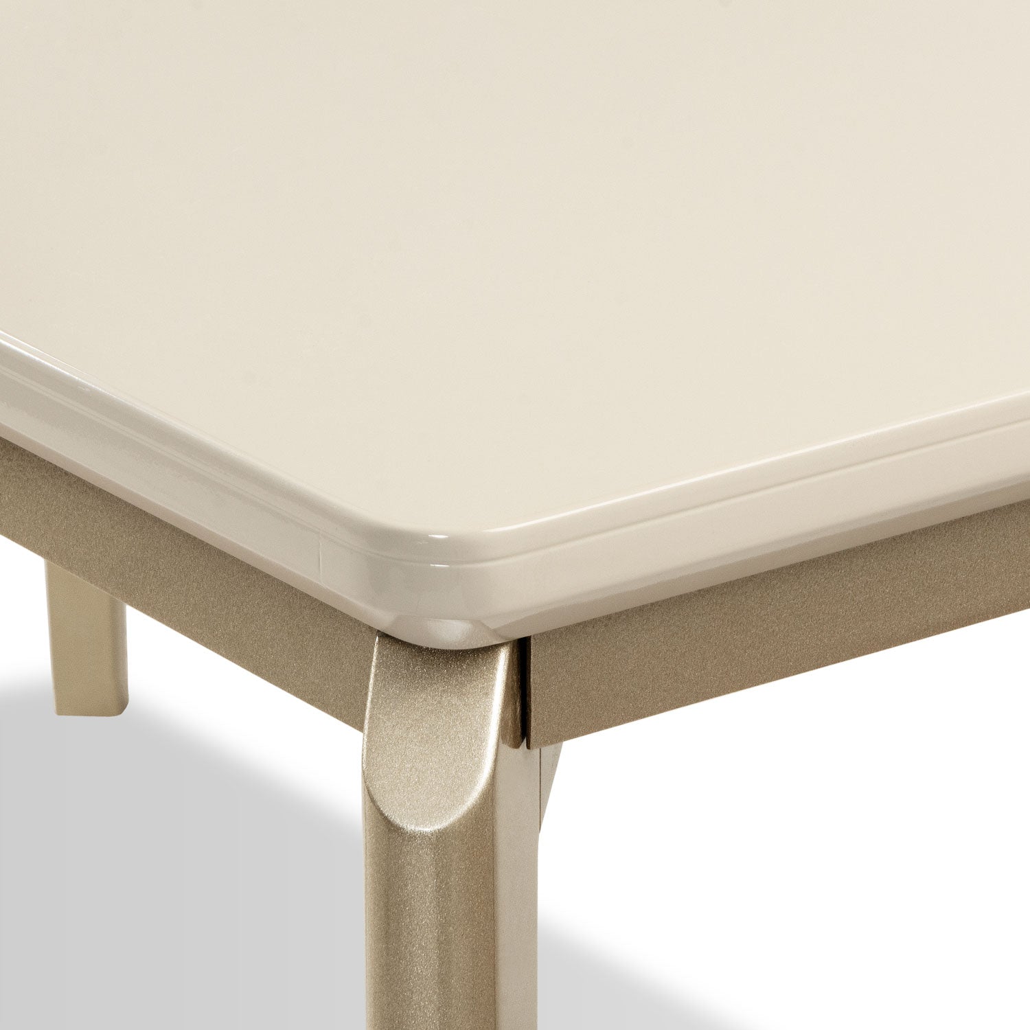Comedor 6 Puestos Bonn Velvet Idilio Beige, Champaña