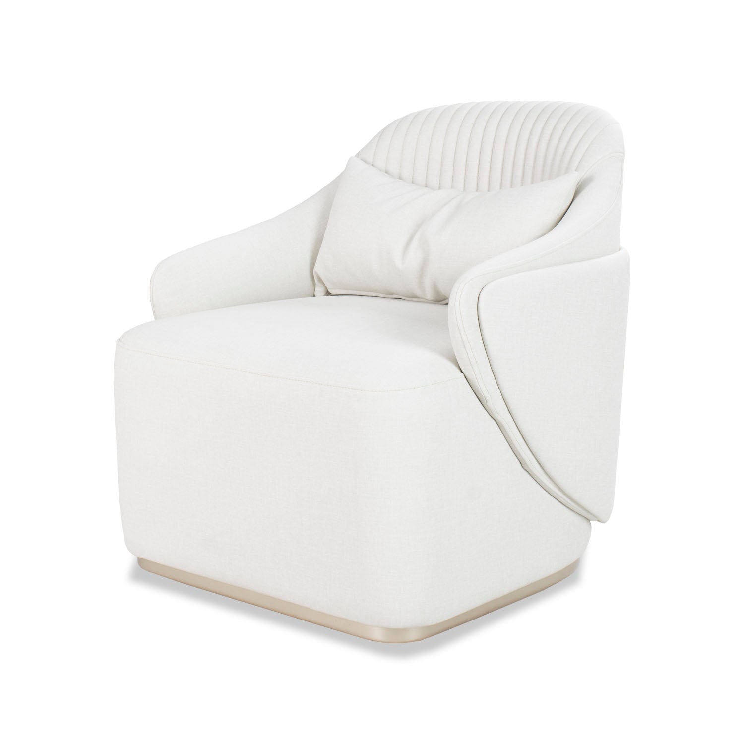 Poltrona Toscana Eurolino Blanco, Champaña