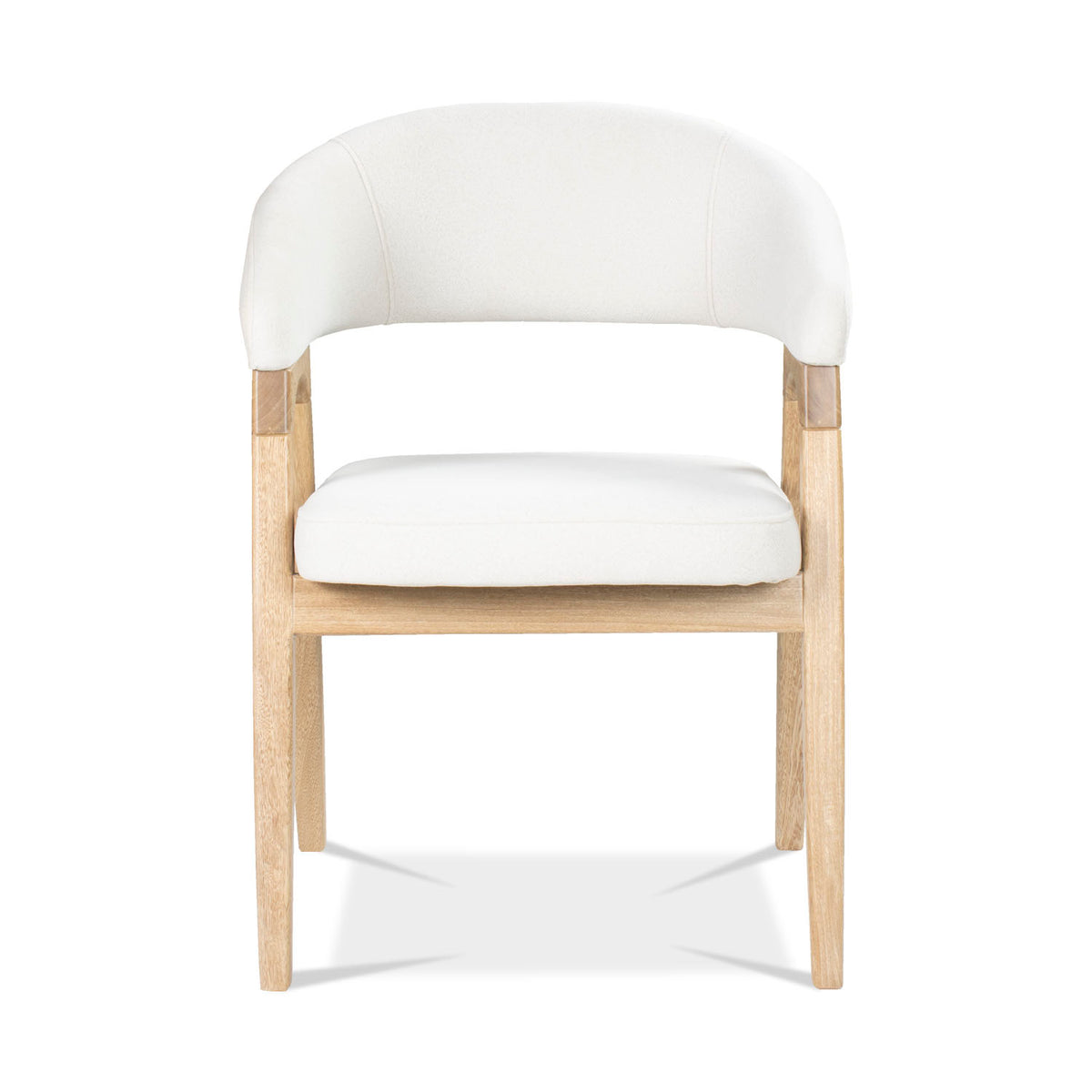 Comedor 6 Puestos Vicka Velvet Serena Crema, Natural