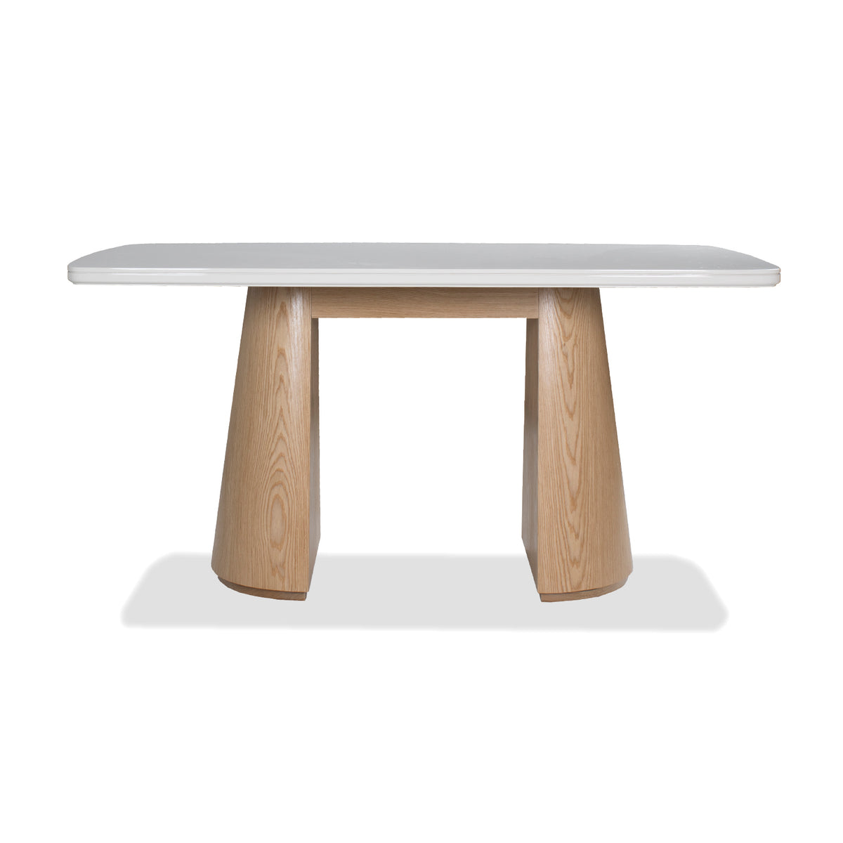 Comedor 6 Puestos Vicka Velvet Serena Crema, Natural