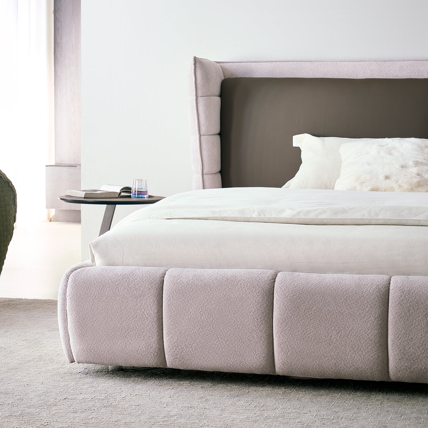 Cama King Toscana Velvet Café