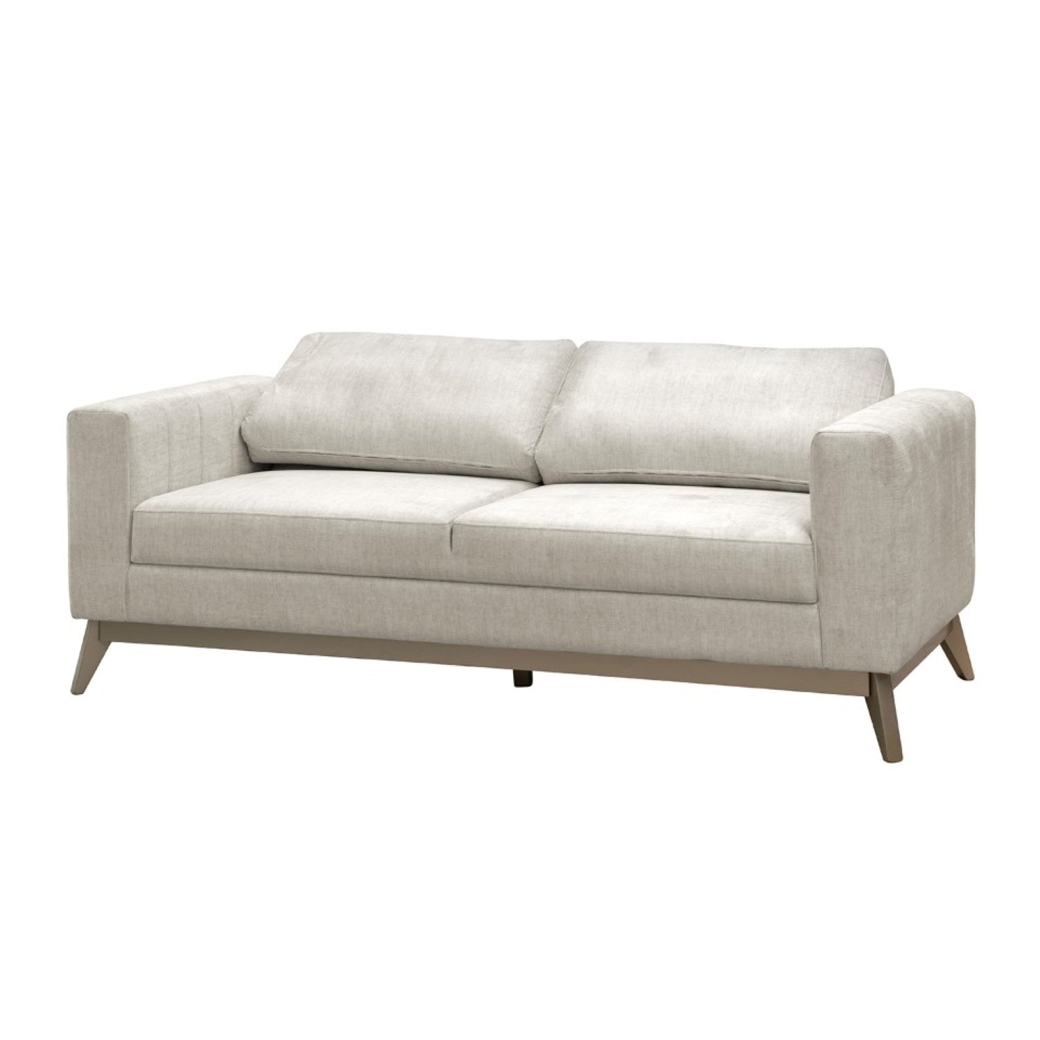 Sofá Cama Line Velvet Atlas Marmol, Champaña