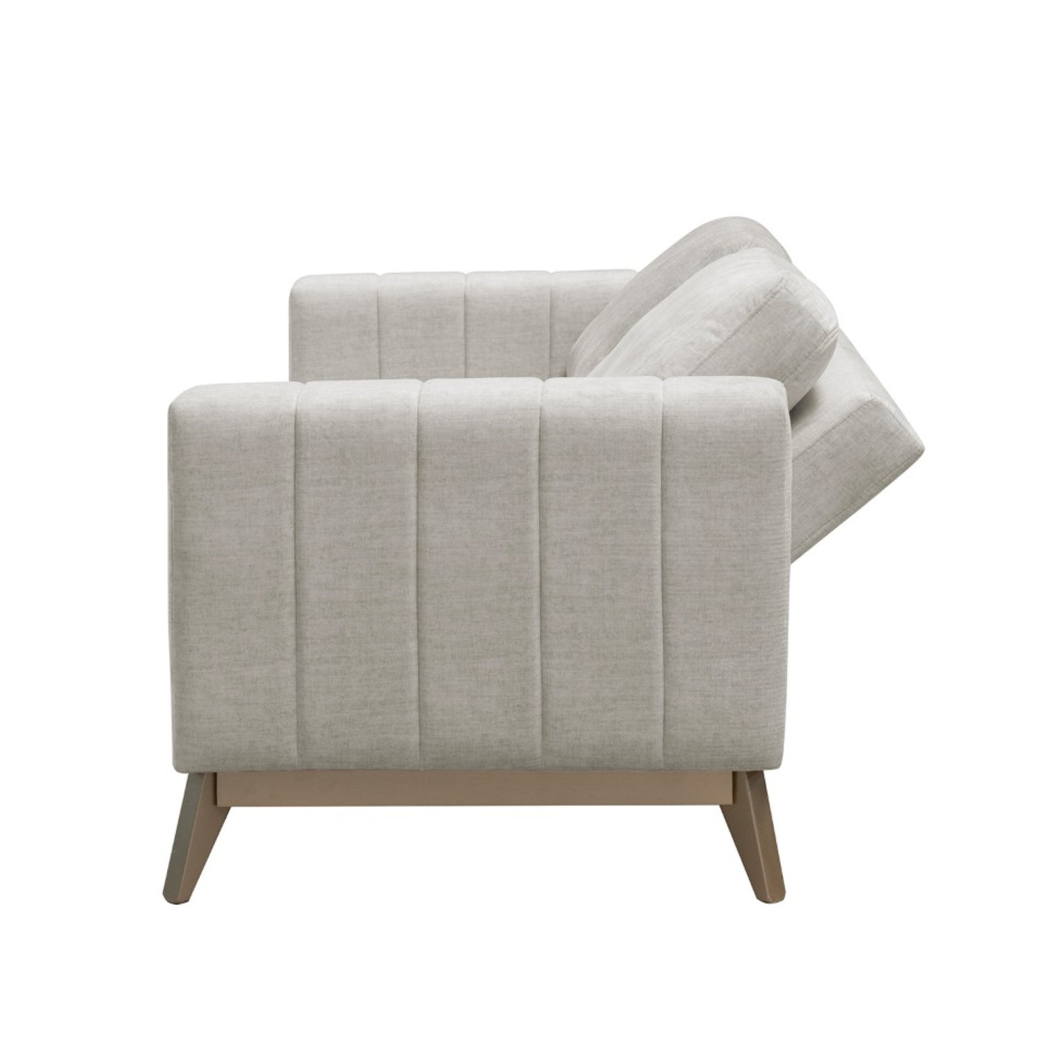 Sofá Cama Line Velvet Atlas Marmol, Champaña