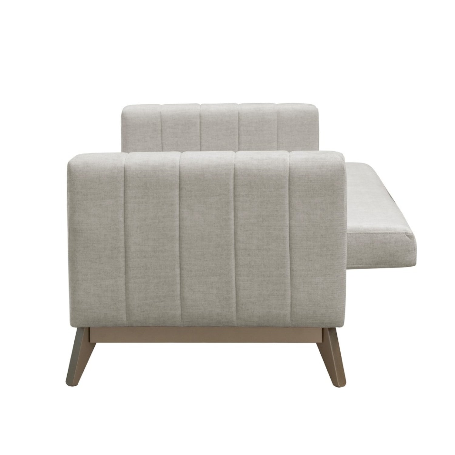 Sofá Cama Line Velvet Atlas Marmol, Champaña