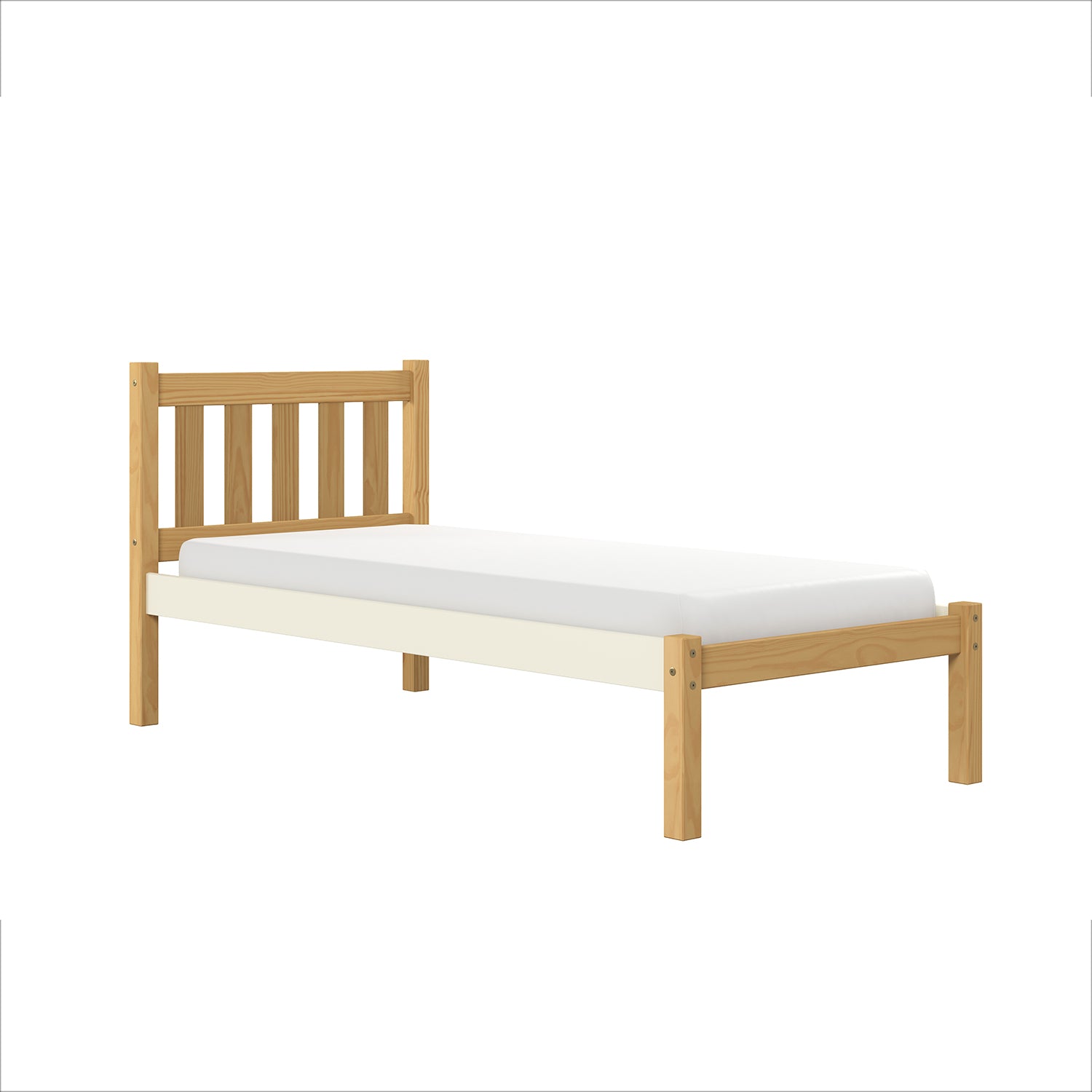 Cama Doble Reni Natural Off White