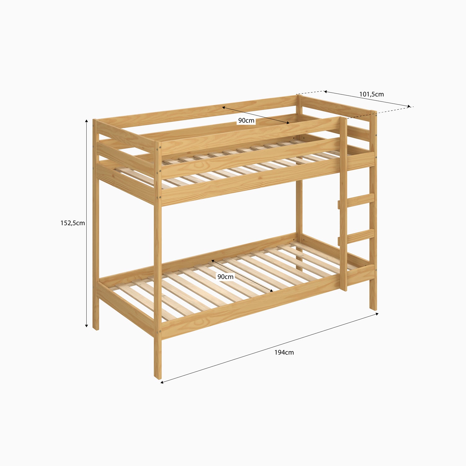 Camarote 0.90 Zafira Natural