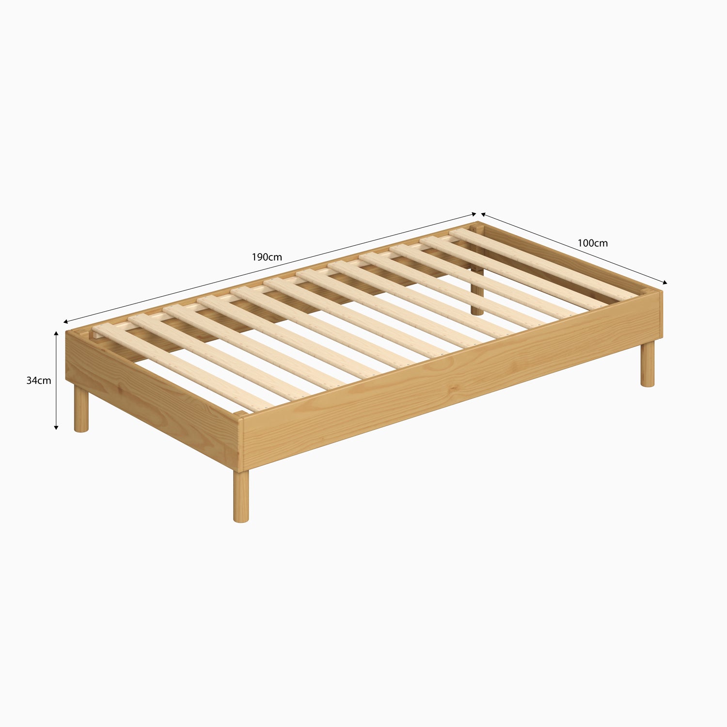 Base Cama 1.00 Trivento Natural