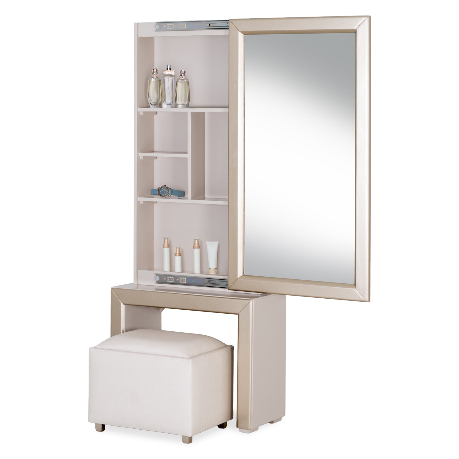 Tocador Marriot Greige, Champaña