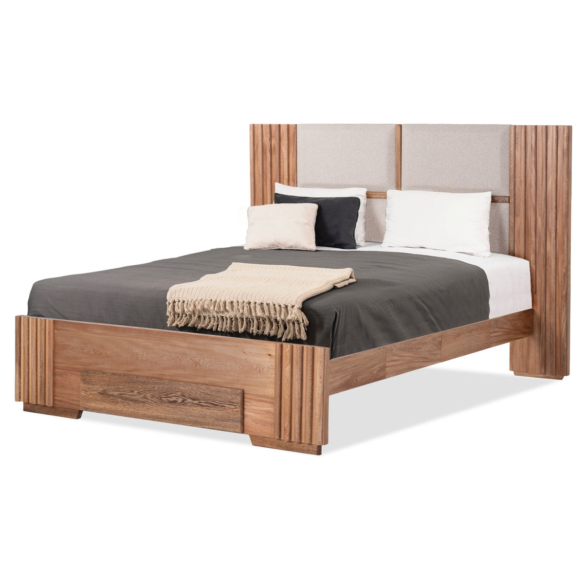 Cama Queen Texas Beige, Natural*