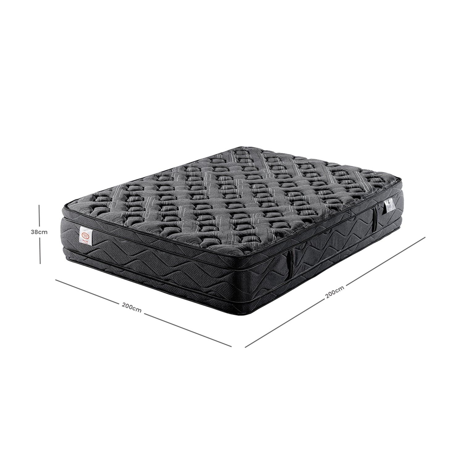 Colchón King Cavalli Doble Pillow Top (Garantia12 años)
