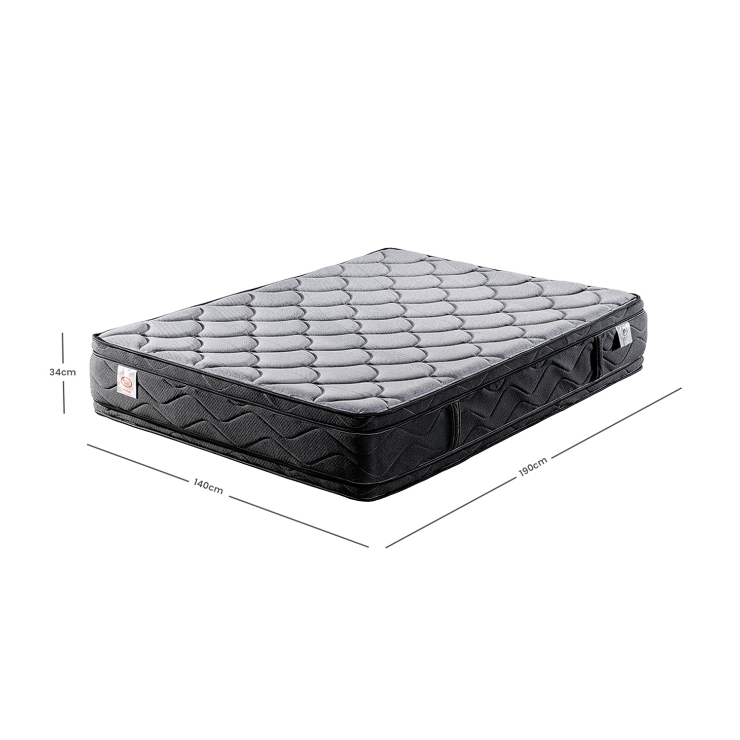 Colchón Doble Montecarlo (Garantia 9 años) + Colchón Essence 1.00