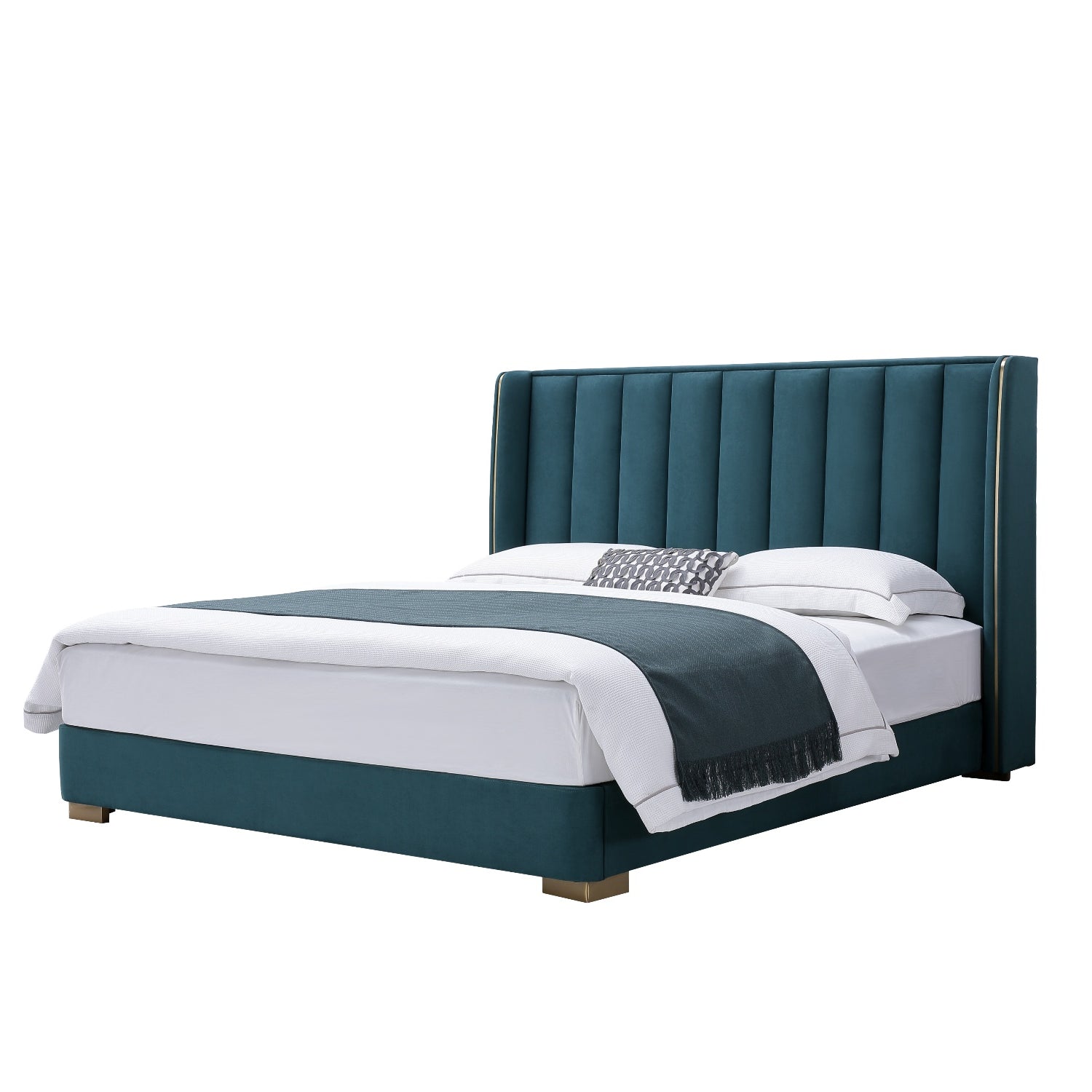 Cama Queen Sienna Azul
