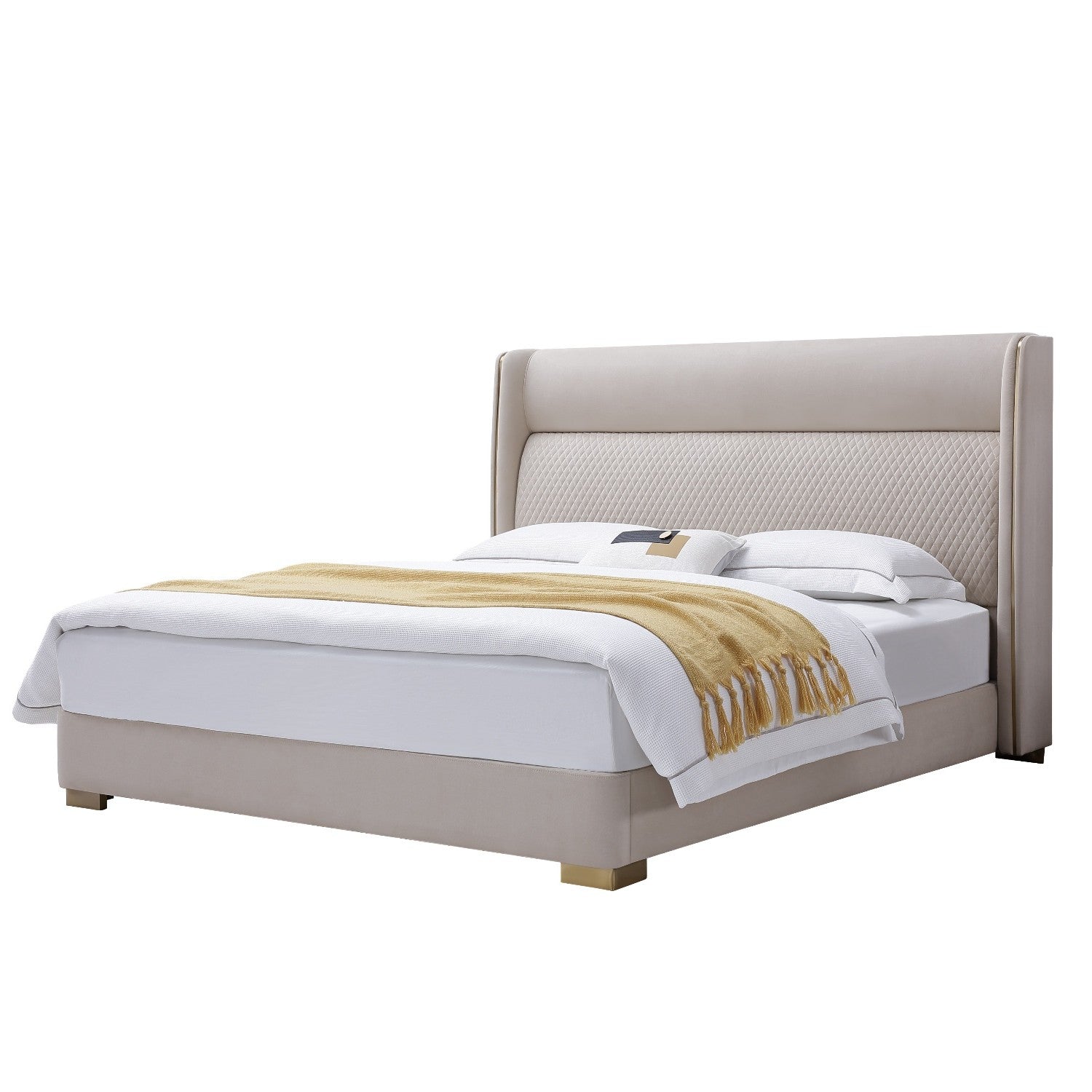 Cama Queen Vivaldi Beige