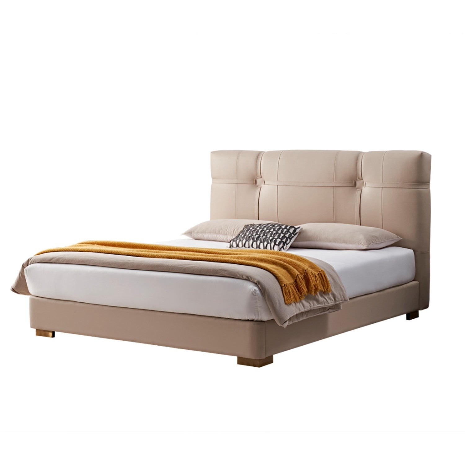 Cama King Avanni Beige