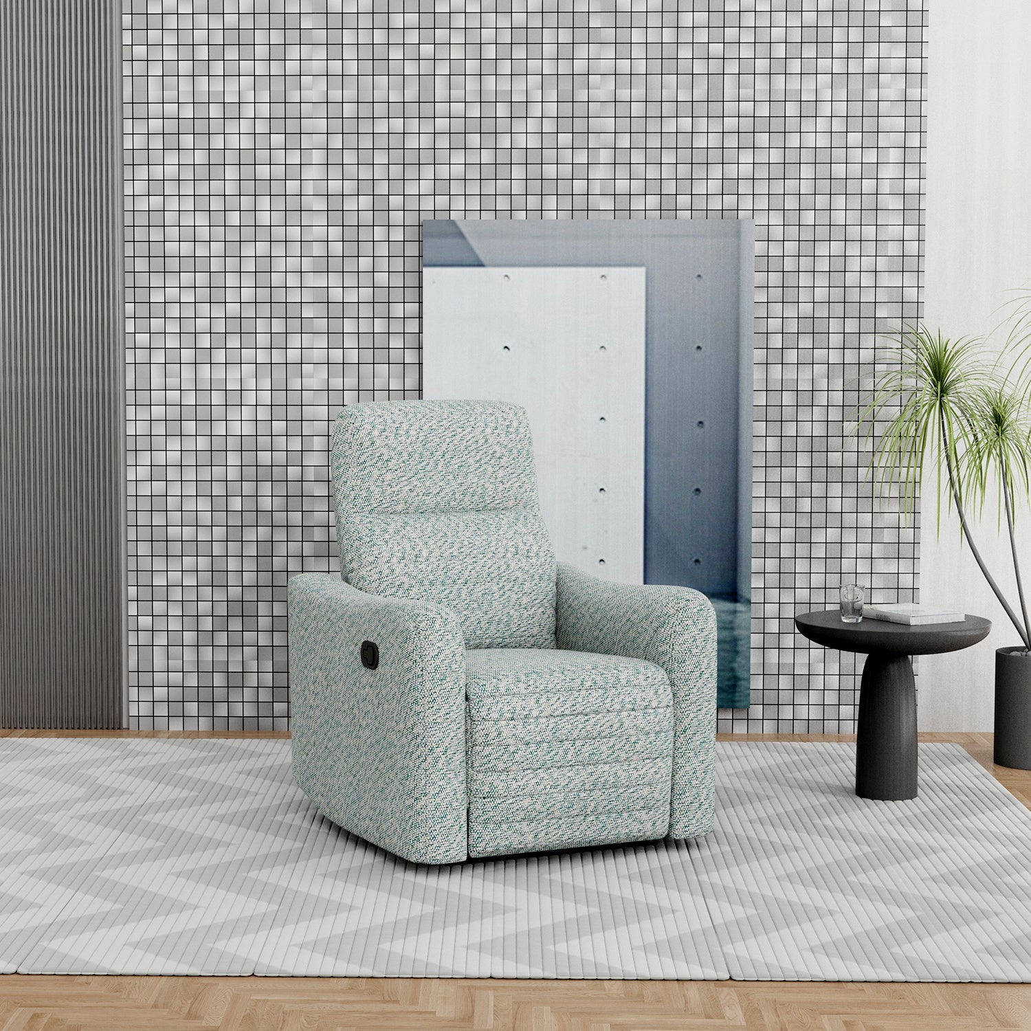 Silla Reclinable Bruno Plata