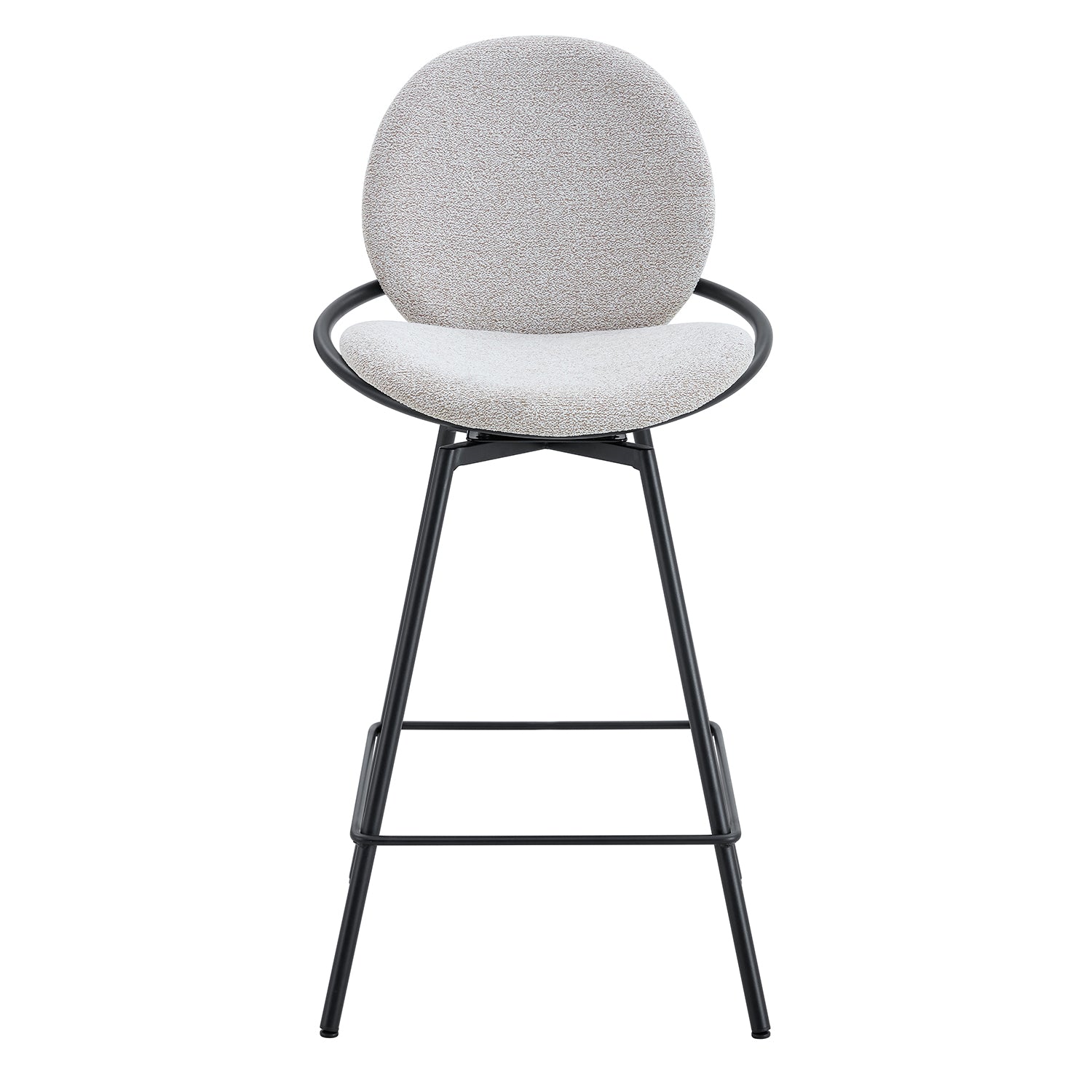 Silla para Barra Alec Beige Giratoria