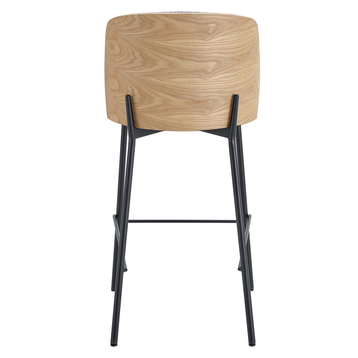 Silla para Barra Kim Plomo, Natural