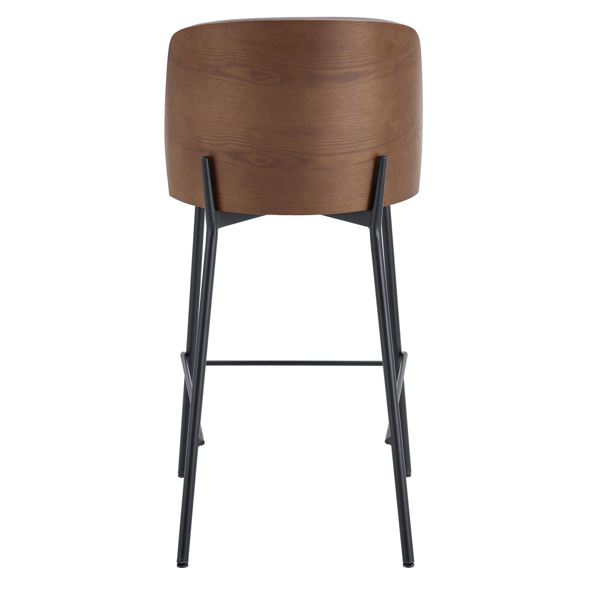 Silla para Barra Kim Gris, Nuez