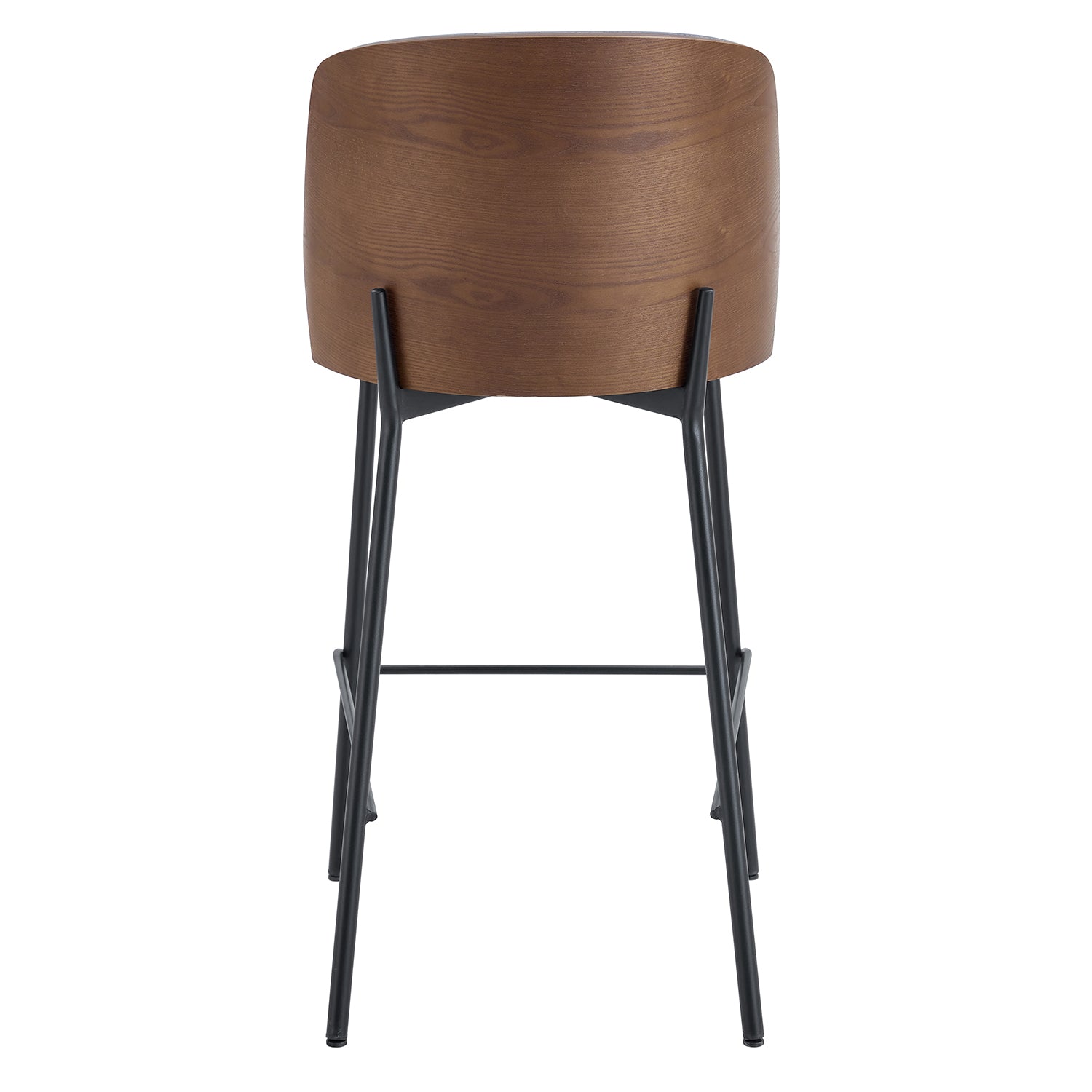 Silla para Barra Kim Gris, Nuez