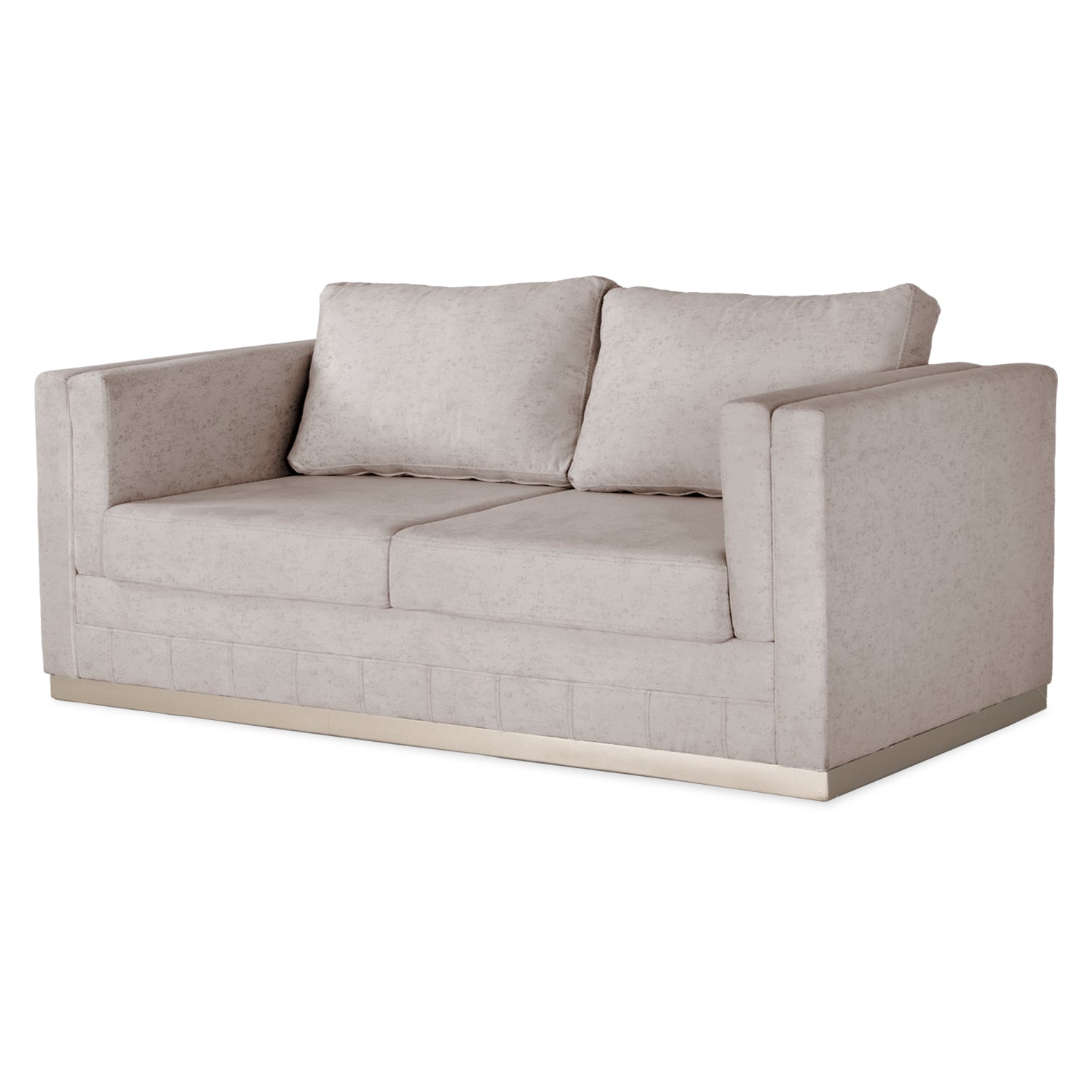 Sofá 3 Puestos Connor Lino Azafran Crudo, Champaña