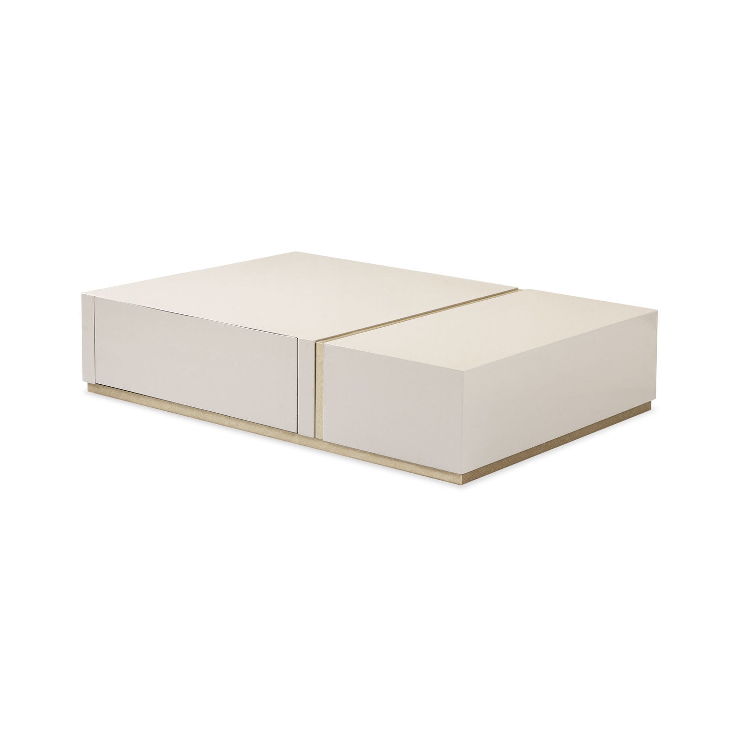 Mesa De Centro Lizzi Greige, Champaña