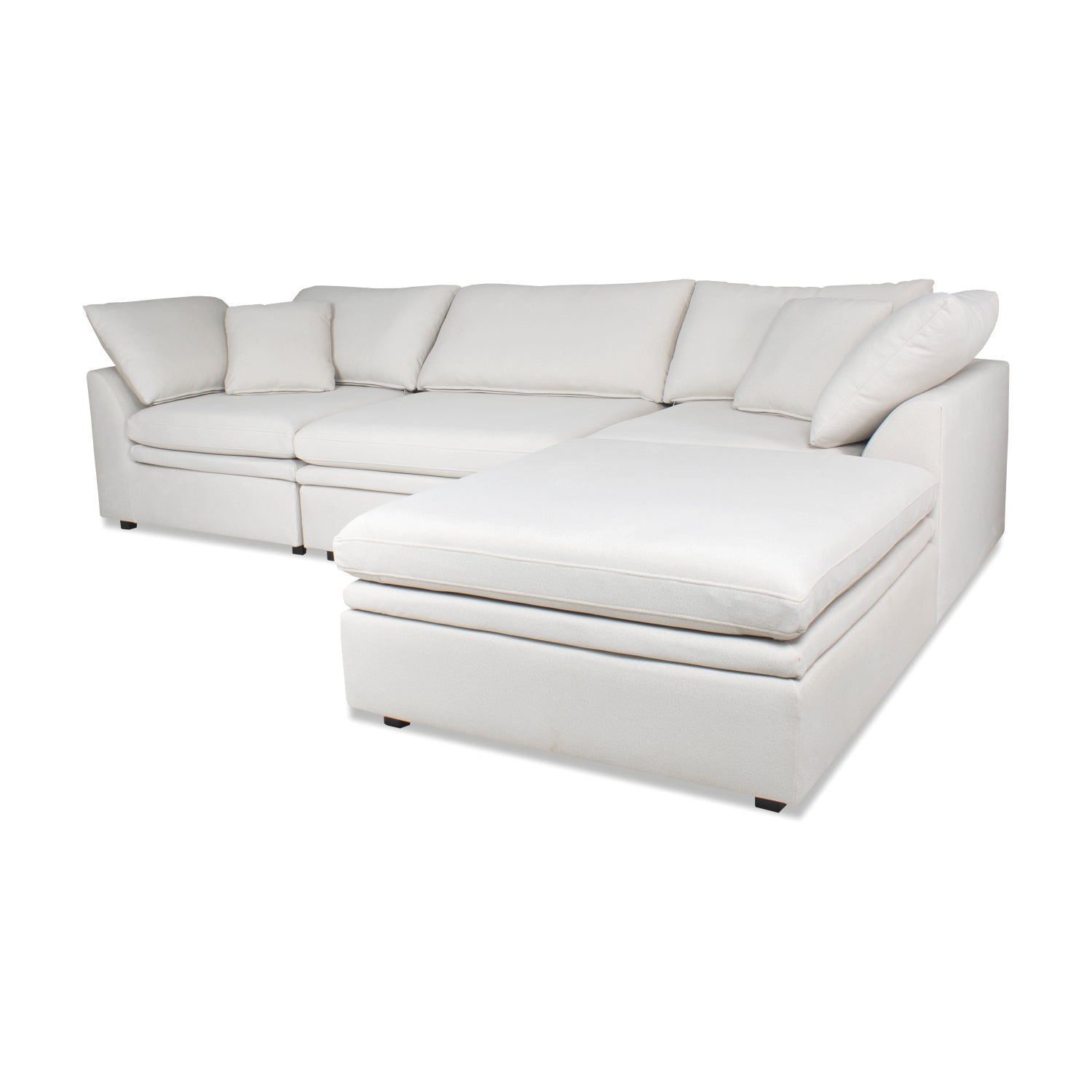 Sala Funcional Vicka Velvet Serena Crema